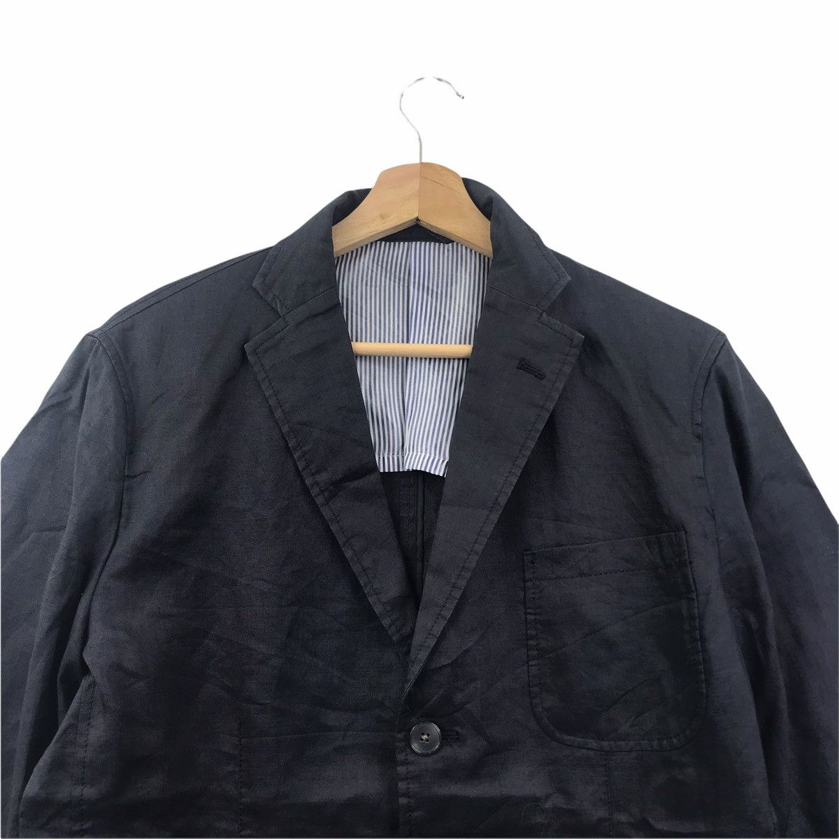 Japanese Brand VANSPORTS Vans Japanese Brand Black Blazer Coat Size US L / EU 52-54 / 3 - 2 Thumbnail