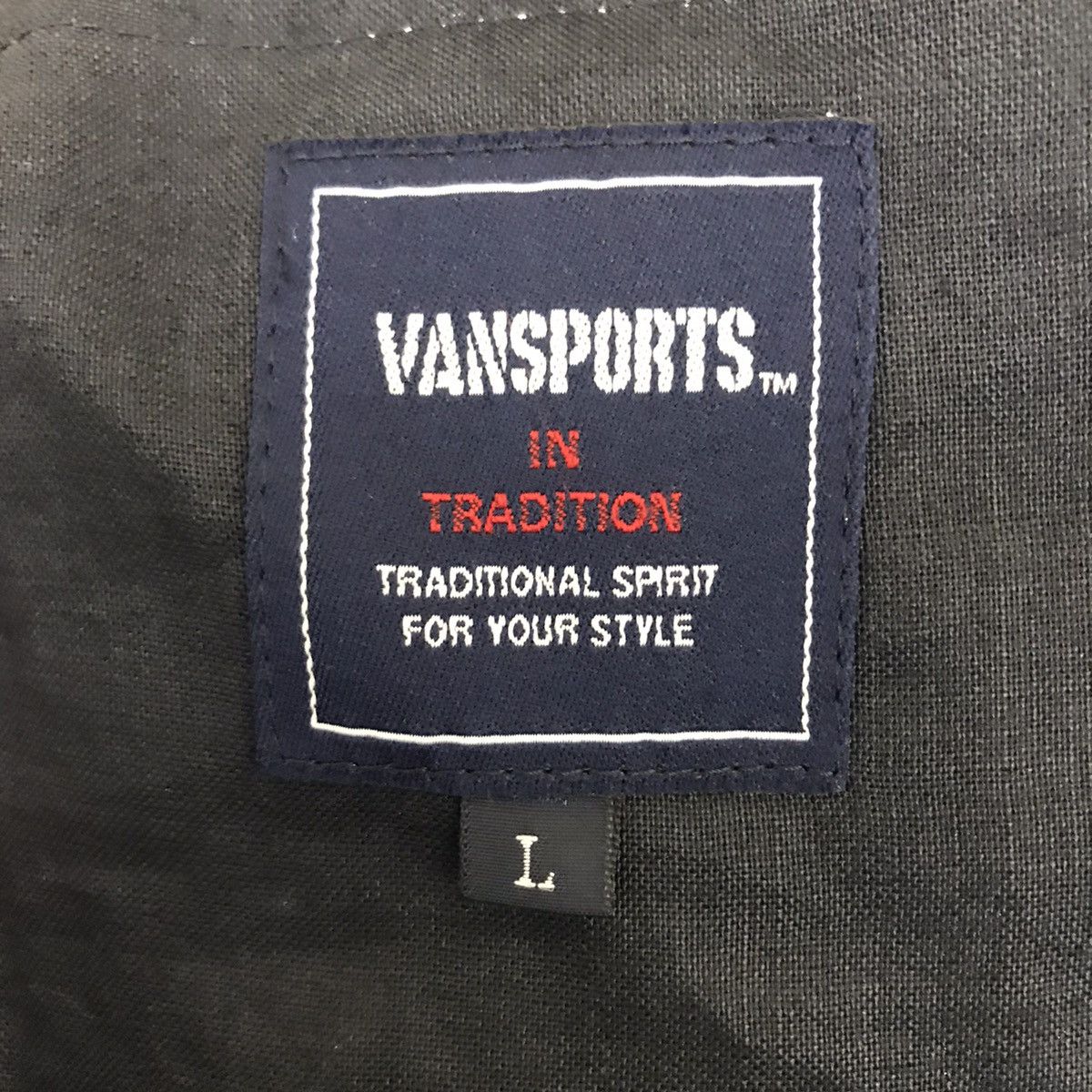 Japanese Brand VANSPORTS Vans Japanese Brand Black Blazer Coat Size US L / EU 52-54 / 3 - 3 Thumbnail