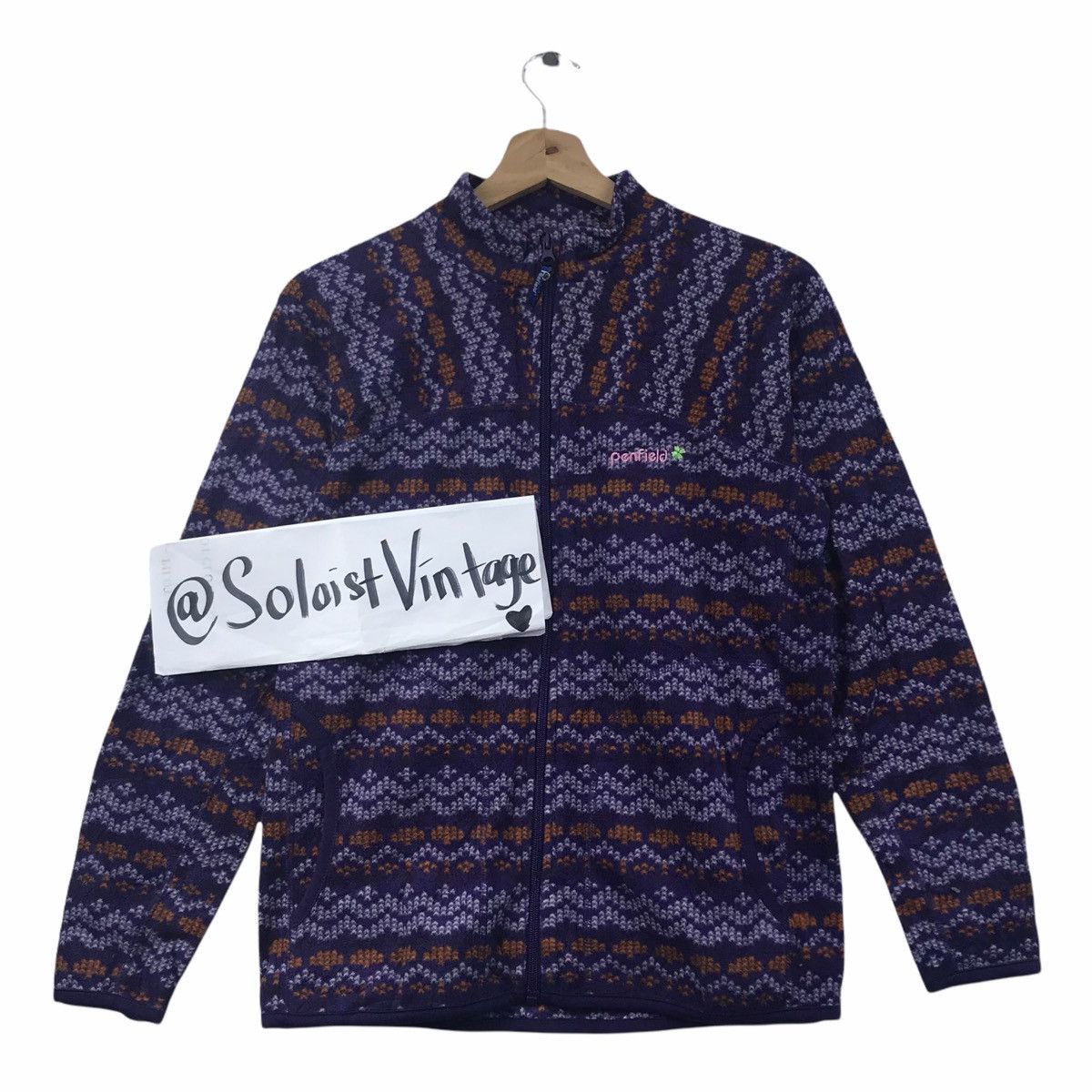 Penfield PENFIELD OUTDOOR Native Navajo Overprint Sportswear Fleece Size US L / EU 52-54 / 3 - 1 Thumbnail