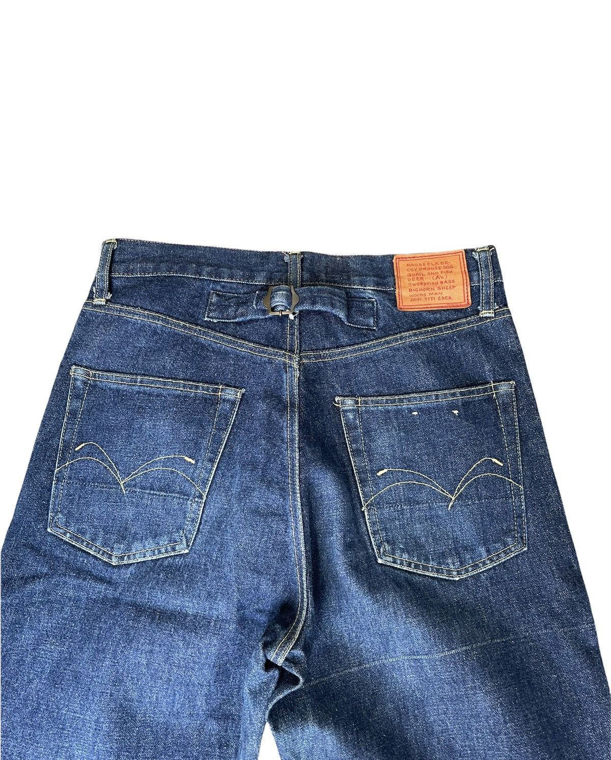 Japanese Brand Synaps Vintage Selvedge Redline Denim Size US 30 / EU 46 - 12 Thumbnail