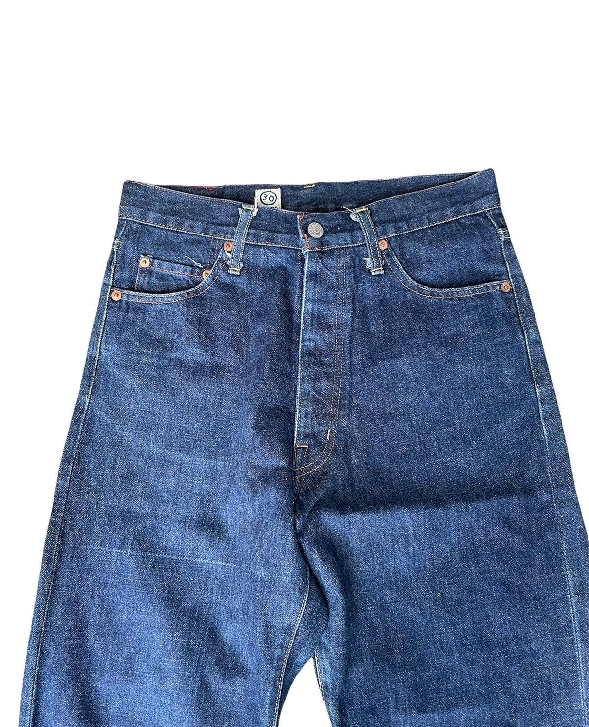Japanese Brand Synaps Vintage Selvedge Redline Denim Size US 30 / EU 46 - 3 Thumbnail