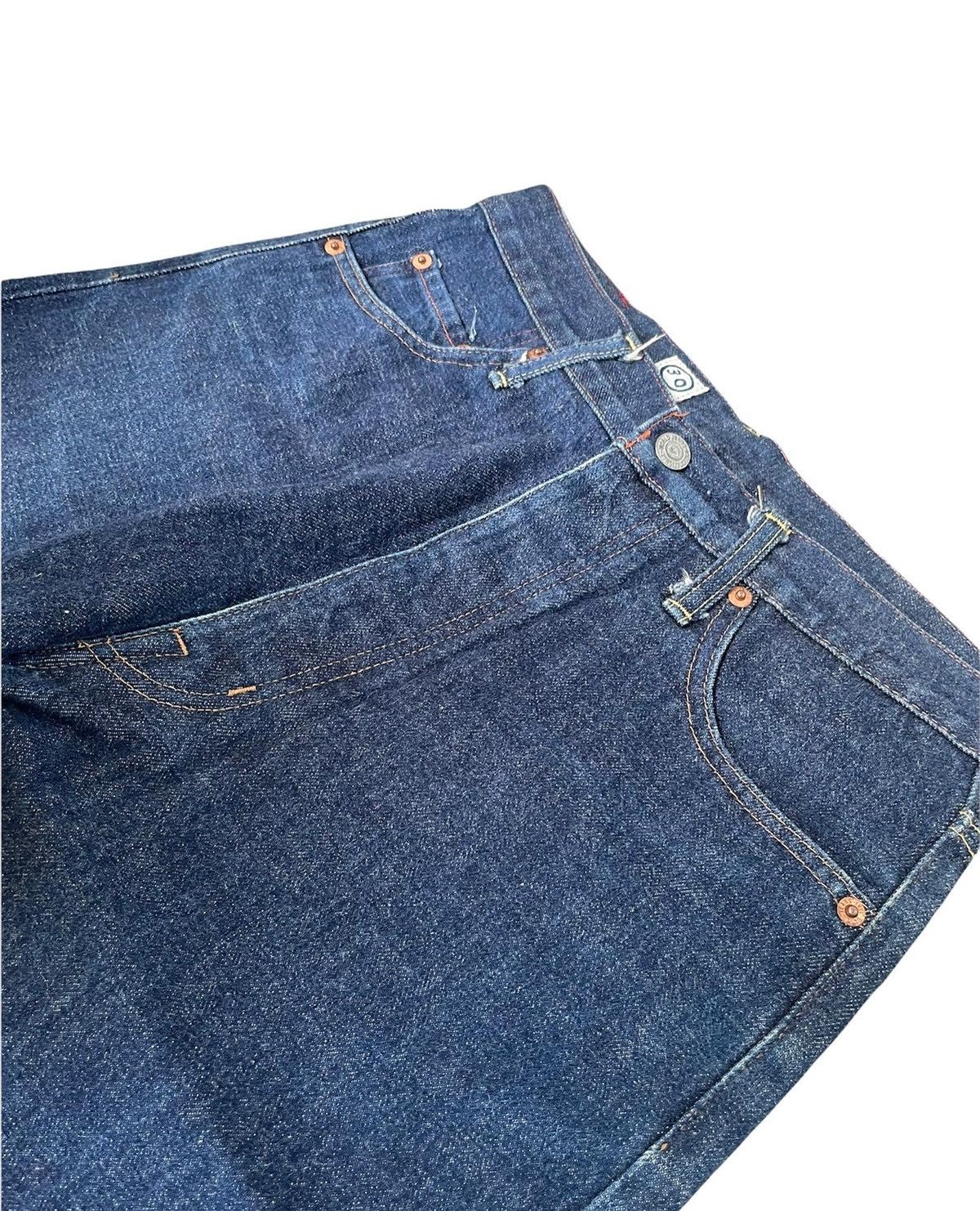 Japanese Brand Synaps Vintage Selvedge Redline Denim Size US 30 / EU 46 - 4 Thumbnail