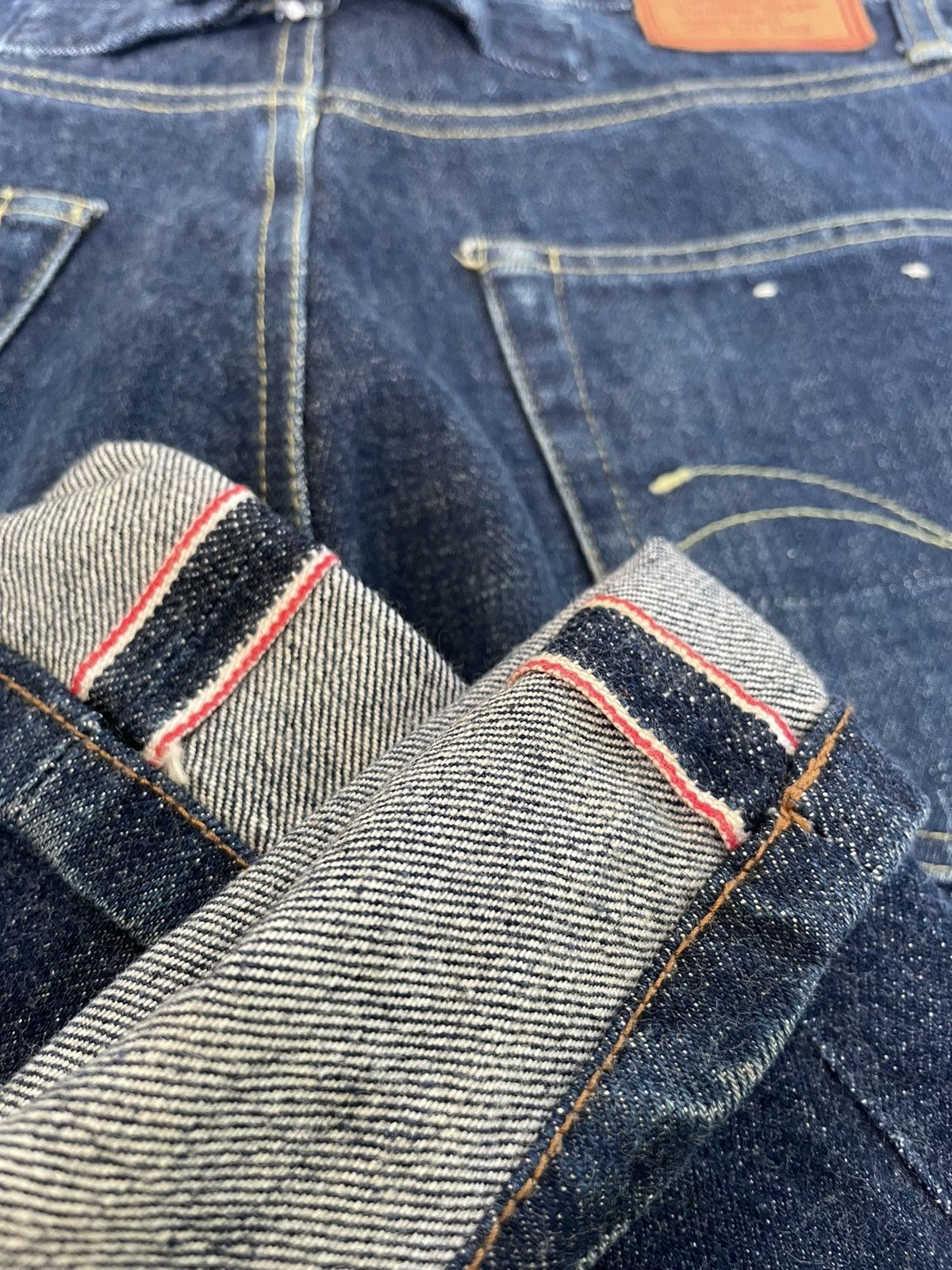 Japanese Brand Synaps Vintage Selvedge Redline Denim Size US 30 / EU 46 - 14 Thumbnail