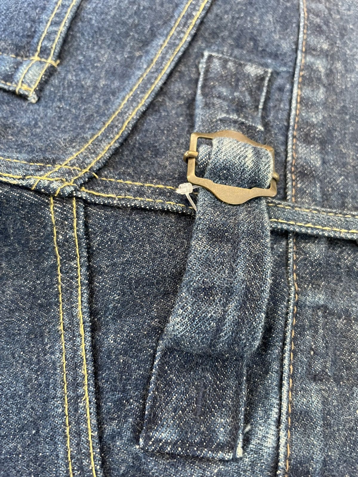 Japanese Brand Synaps Vintage Selvedge Redline Denim Size US 30 / EU 46 - 15 Thumbnail