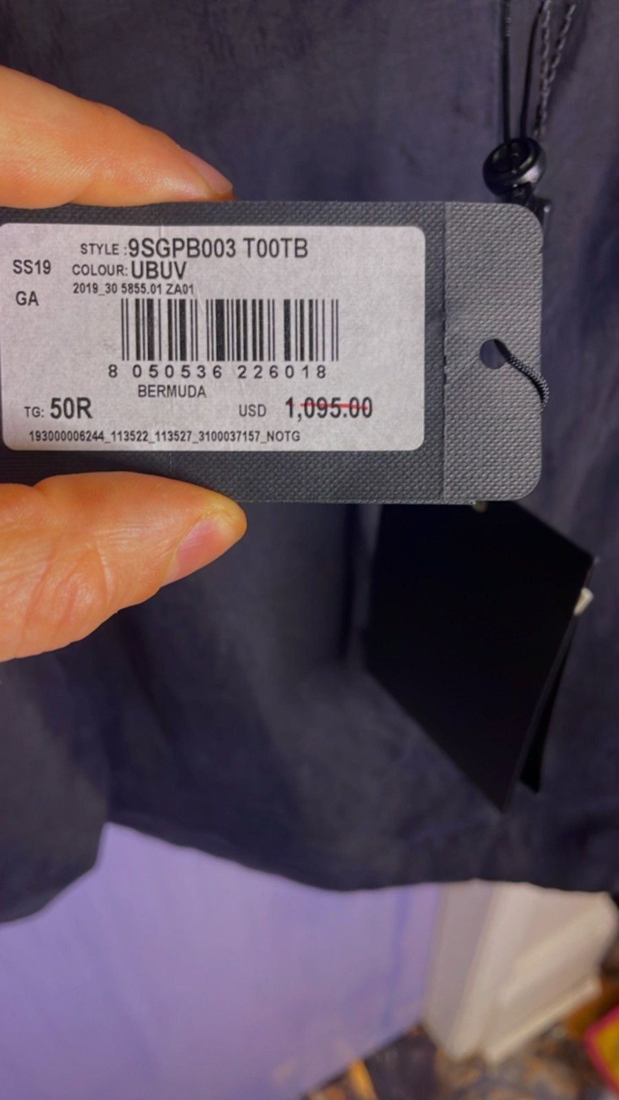 Giorgio Armani GIORGIO ARMANI Bermuda runway shorts from S/S2020 Size US 32 / EU 48 - 7 Thumbnail