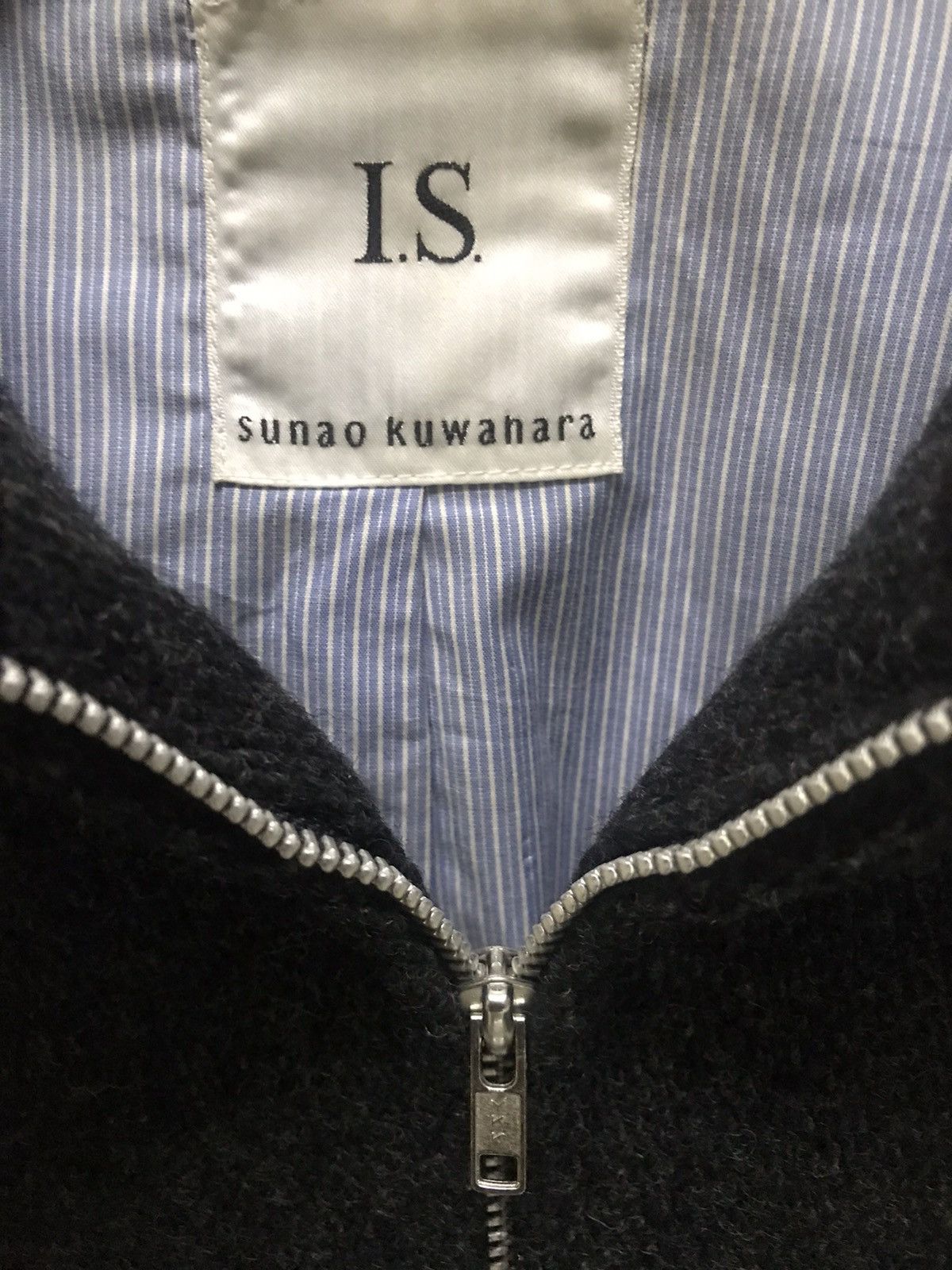 Designer × Issey Miyake × Japanese Brand I.S SunaoKuwahara by issey miyake wool zipper jacket Size XS / US 0-2 / IT 36-38 - 6 Thumbnail