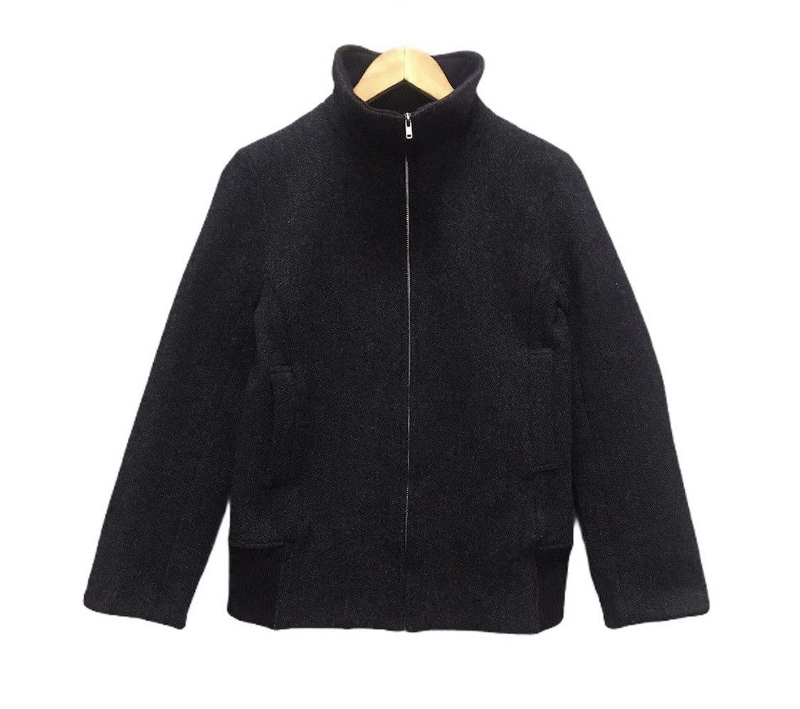 Designer × Issey Miyake × Japanese Brand I.S SunaoKuwahara by issey miyake wool zipper jacket Size XS / US 0-2 / IT 36-38 - 1 Thumbnail