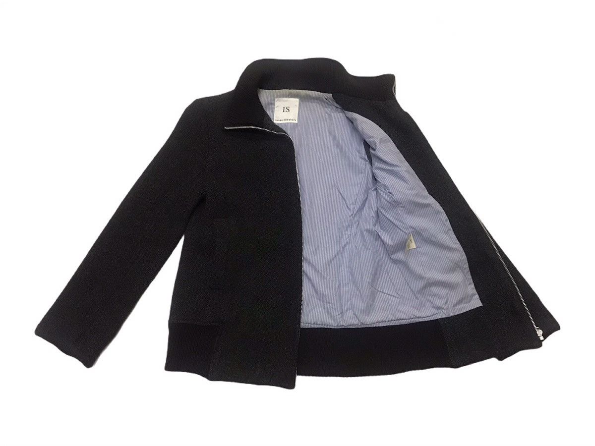 Designer × Issey Miyake × Japanese Brand I.S SunaoKuwahara by issey miyake wool zipper jacket Size XS / US 0-2 / IT 36-38 - 5 Thumbnail