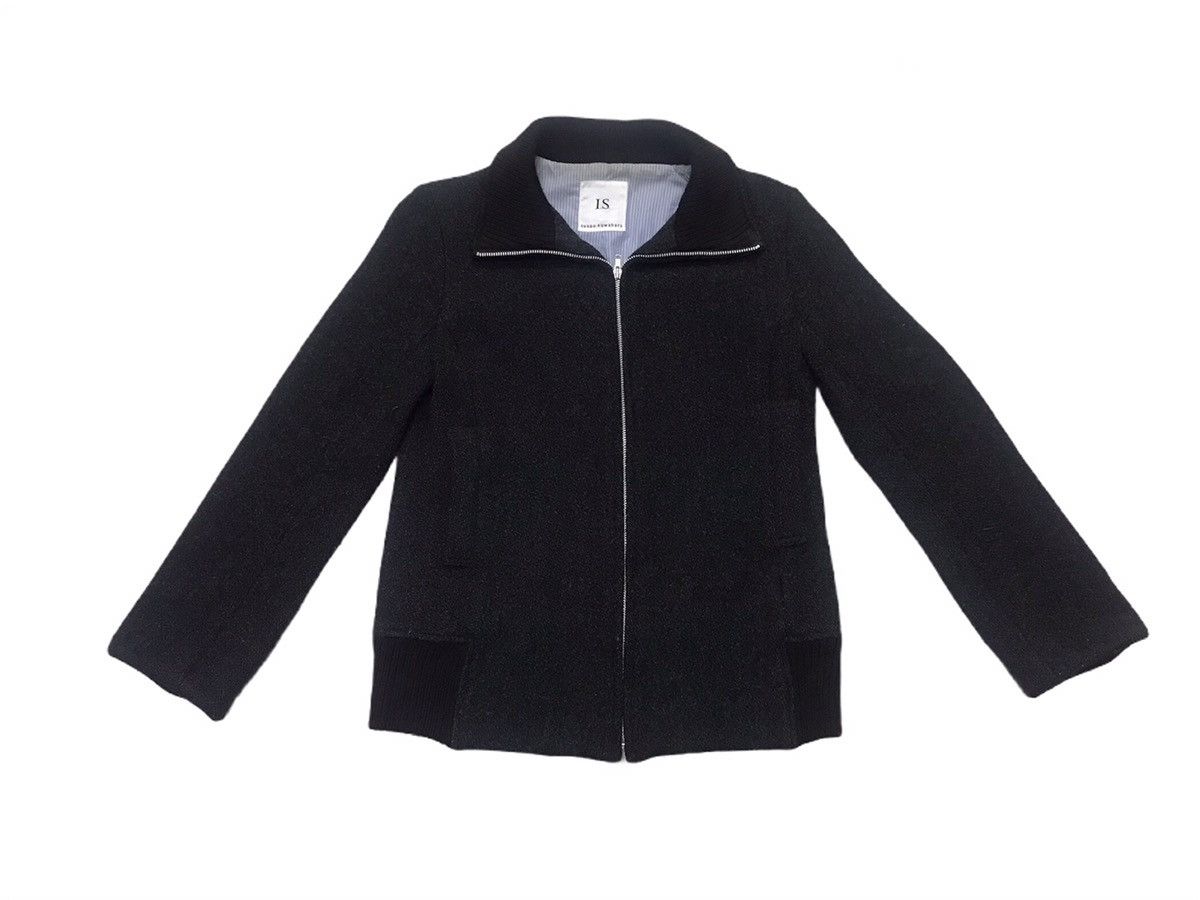 Designer × Issey Miyake × Japanese Brand I.S SunaoKuwahara by issey miyake wool zipper jacket Size XS / US 0-2 / IT 36-38 - 4 Thumbnail