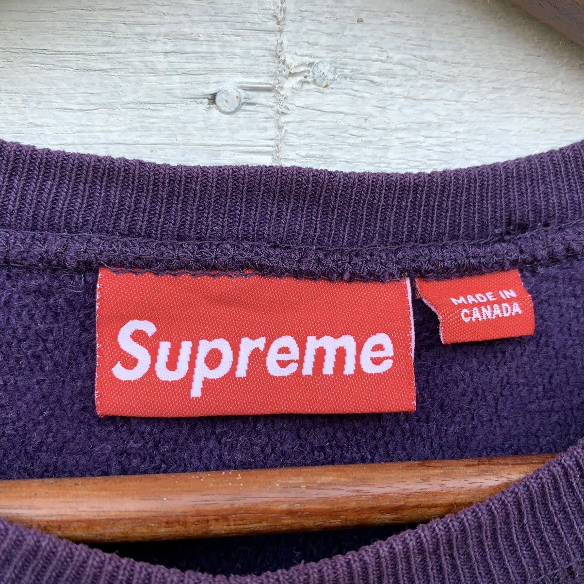 Supreme Vintage Supreme Sweatshirt Embroidered Logo Size US M / EU 48-50 / 2 - 8 Thumbnail