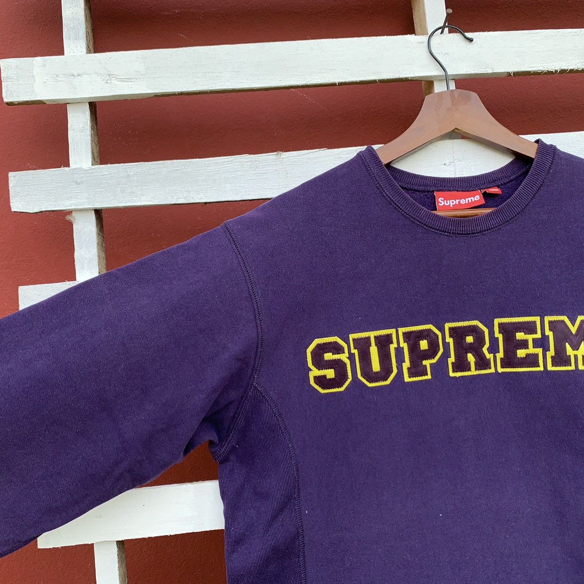 Supreme Vintage Supreme Sweatshirt Embroidered Logo Size US M / EU 48-50 / 2 - 5 Thumbnail