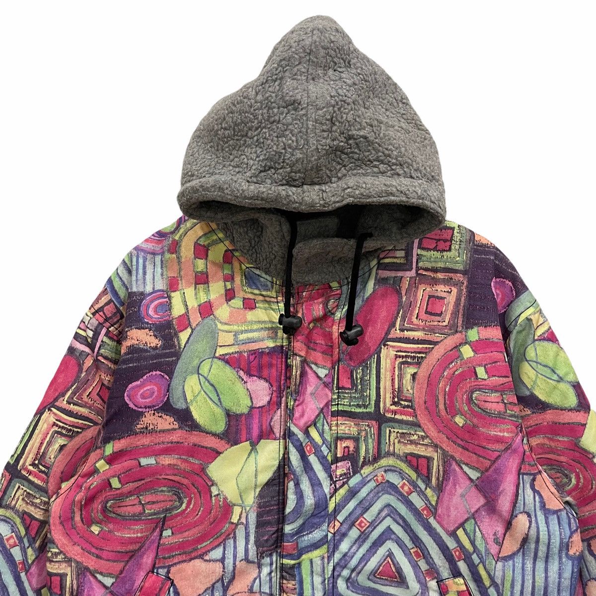 Japanese Brand × Polartec JIRO Polartec Bomber Hoodie Jacket Size US M / EU 48-50 / 2 - 3 Thumbnail