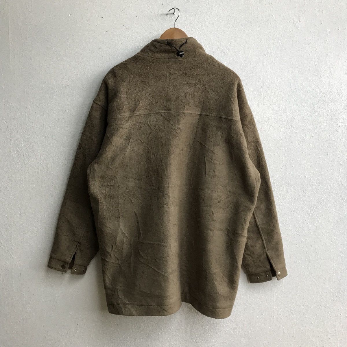 Reebok Vintage Reebok Classic wool fleece long Overcoat Size US L / EU 52-54 / 3 - 2 Thumbnail