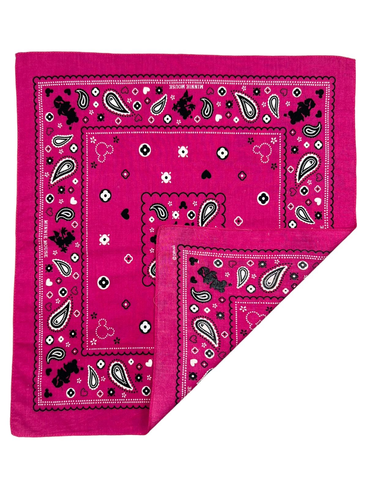 Disney Minnie Mouse Paislee Handkerchief Neckerchief Pocketsquare Size ONE SIZE - 5 Thumbnail