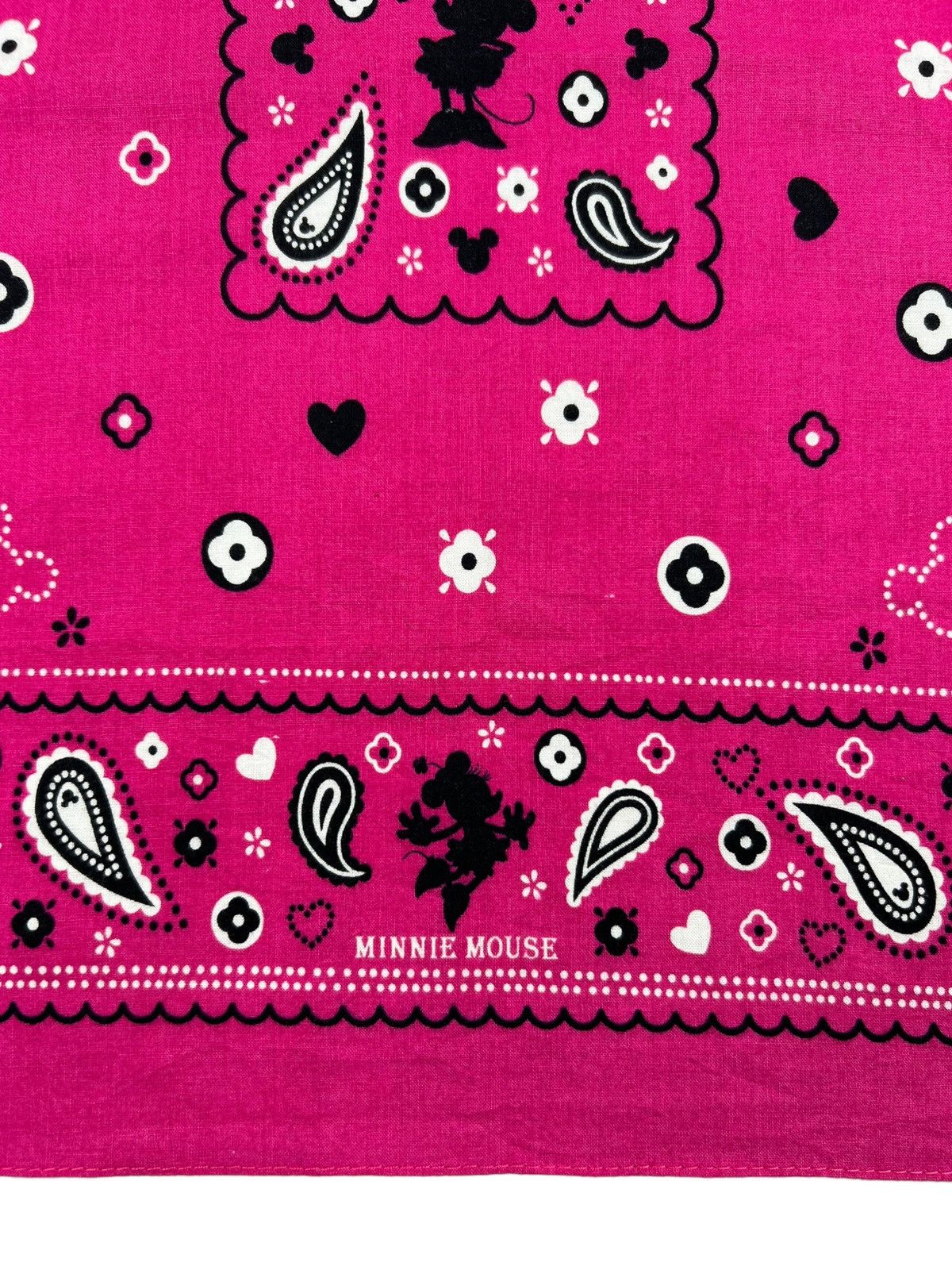 Disney Minnie Mouse Paislee Handkerchief Neckerchief Pocketsquare Size ONE SIZE - 3 Thumbnail
