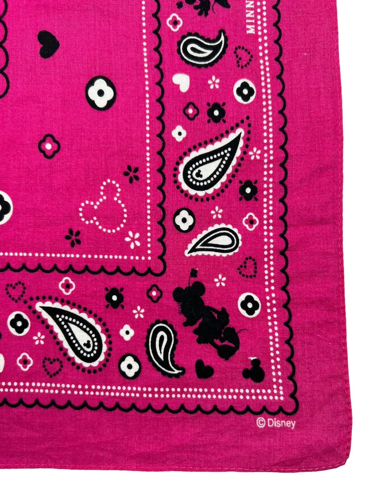 Disney Minnie Mouse Paislee Handkerchief Neckerchief Pocketsquare Size ONE SIZE - 4 Thumbnail