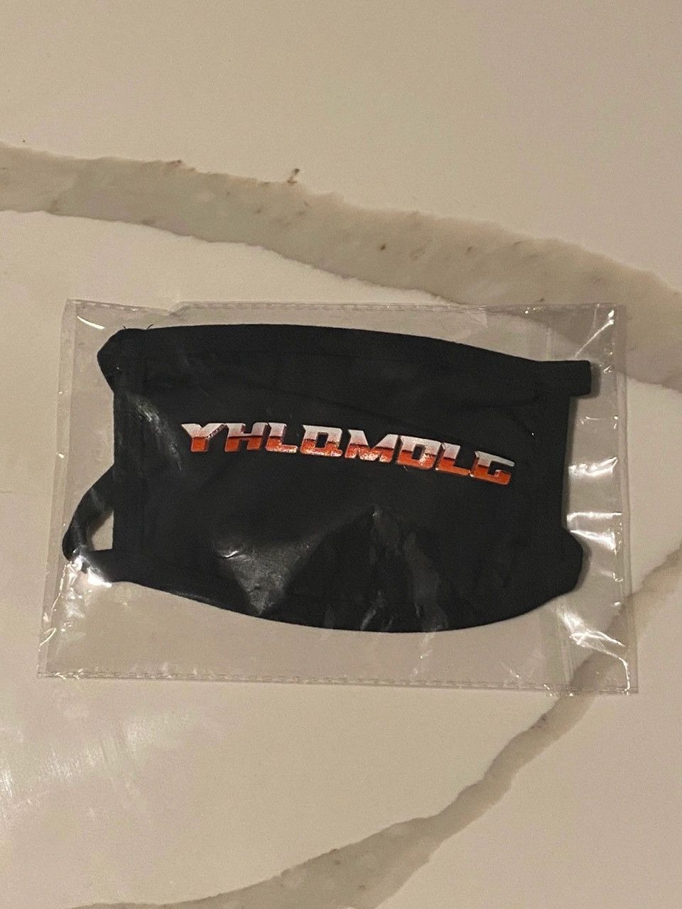 Band Tees Bad Bunny YHLQMDLQ Face Mask Size ONE SIZE - 1 Thumbnail