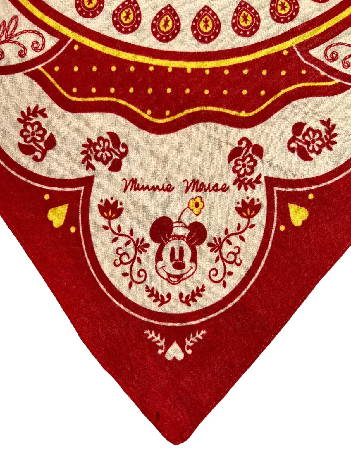 Disney Minnie Mouse Paislee Handkerchief Neckerchief Pocketsquare Size ONE SIZE - 4 Thumbnail