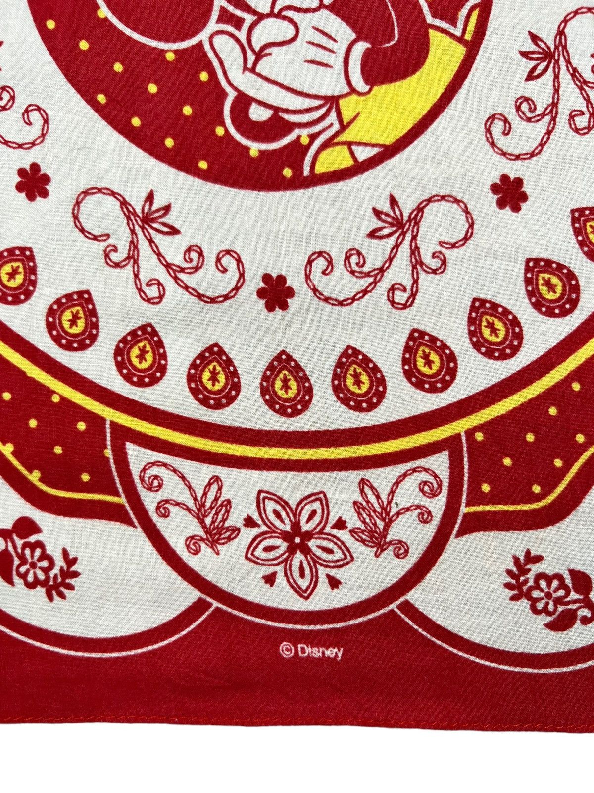Disney Minnie Mouse Paislee Handkerchief Neckerchief Pocketsquare Size ONE SIZE - 3 Thumbnail