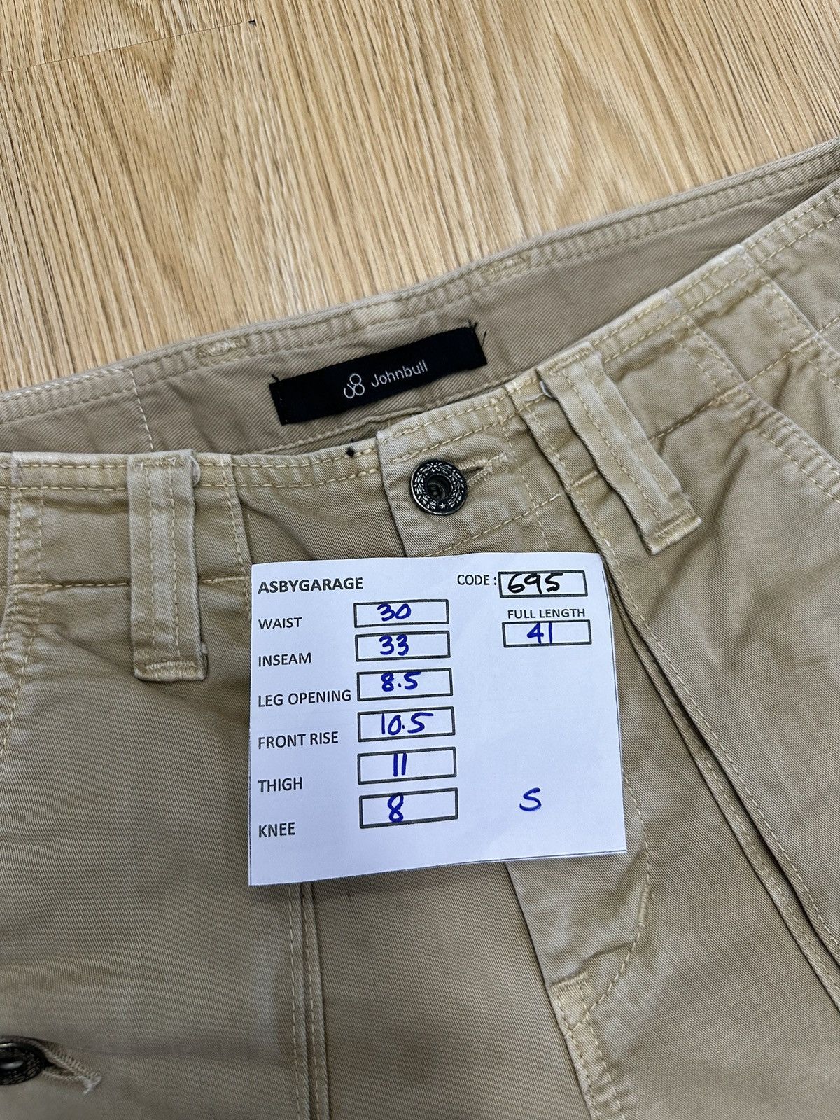 Japanese Brand × Johnbull × KOJIMA GENES Vintage John Bull Kojima Nice Faded Denim J695 Size US 30 / EU 46 - 11 Thumbnail