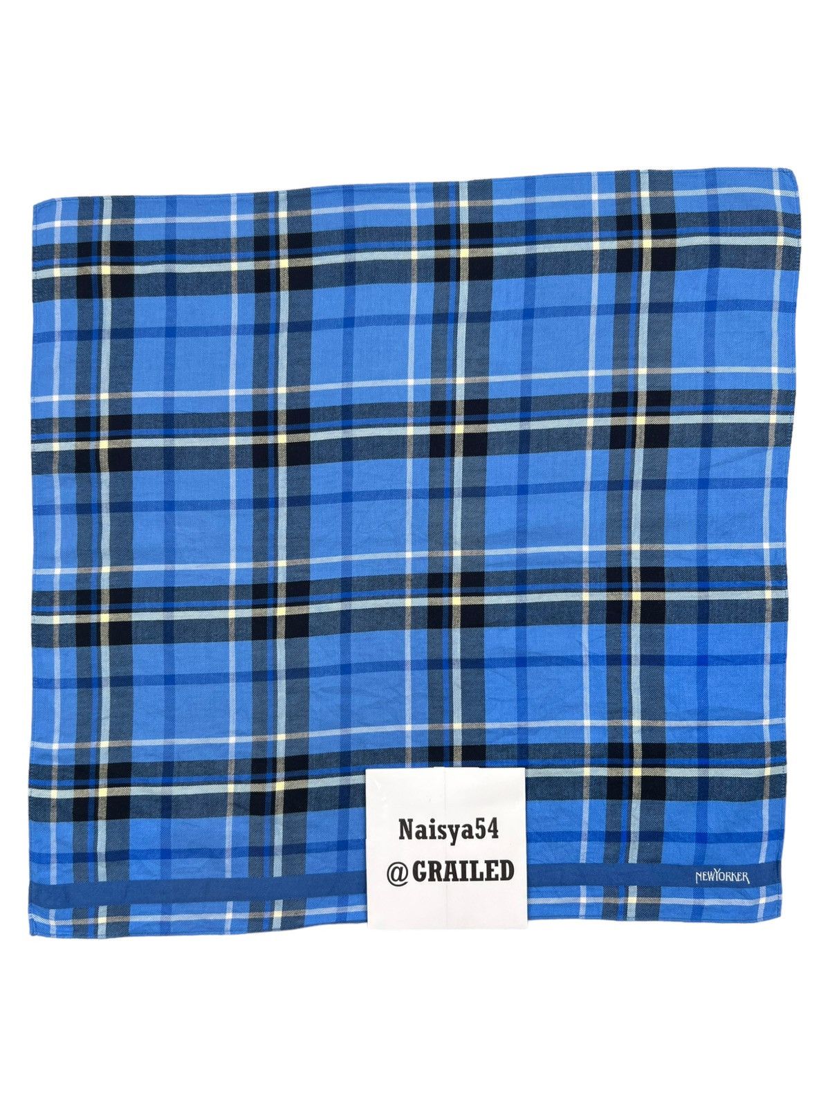 Japanese Brand New Yorker Handkerchief Neckerchief Bandana Pocketsquare Size ONE SIZE - 6 Thumbnail