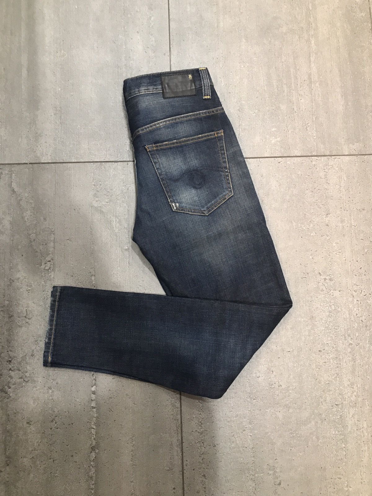 R13 Boy Vintage Blue Jeans 30 Size US 30 / EU 46 - 7 Thumbnail