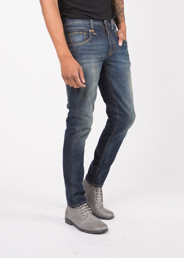 R13 Boy Vintage Blue Jeans 30 Size US 30 / EU 46 - 8 Thumbnail