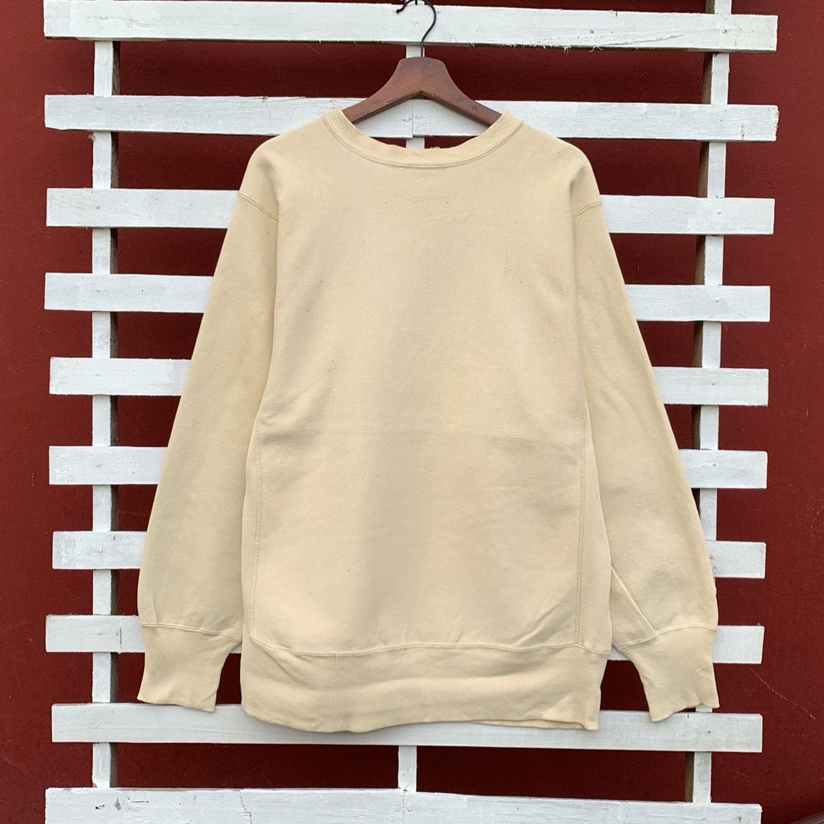 Champion Vintage 90s Champion Reverse Weave Messenger Sweatshirt Size US L / EU 52-54 / 3 - 1 Thumbnail