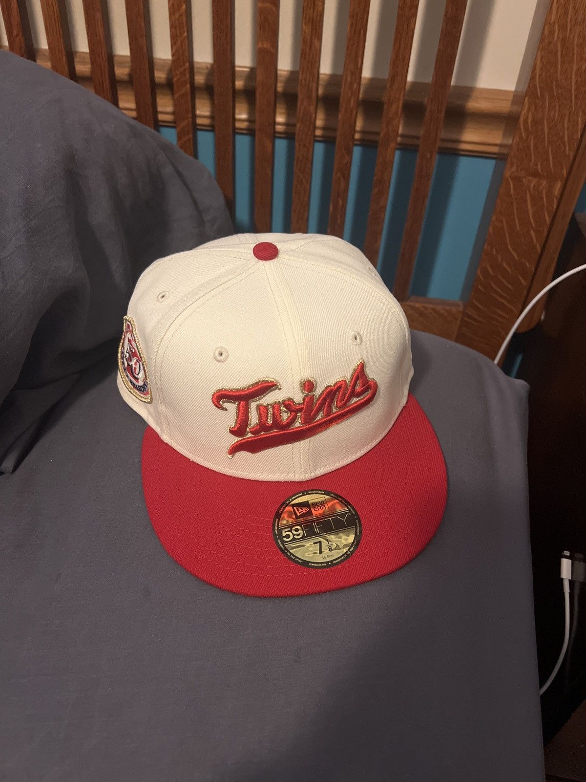 Casquette New Era Minnesota Twins – Vert Style Trucker – Taille 7 1/8 – Neuve