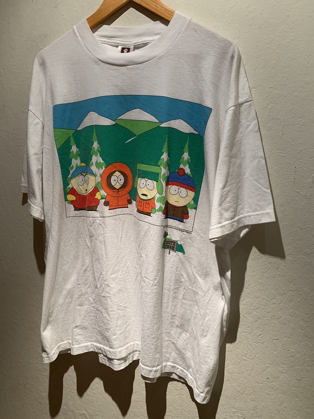 Other × Vintage *RARE* Vintage 1998 South Park TV Show Comedy Central Shirt Size US XL / EU 56 / 4 - 1 Thumbnail