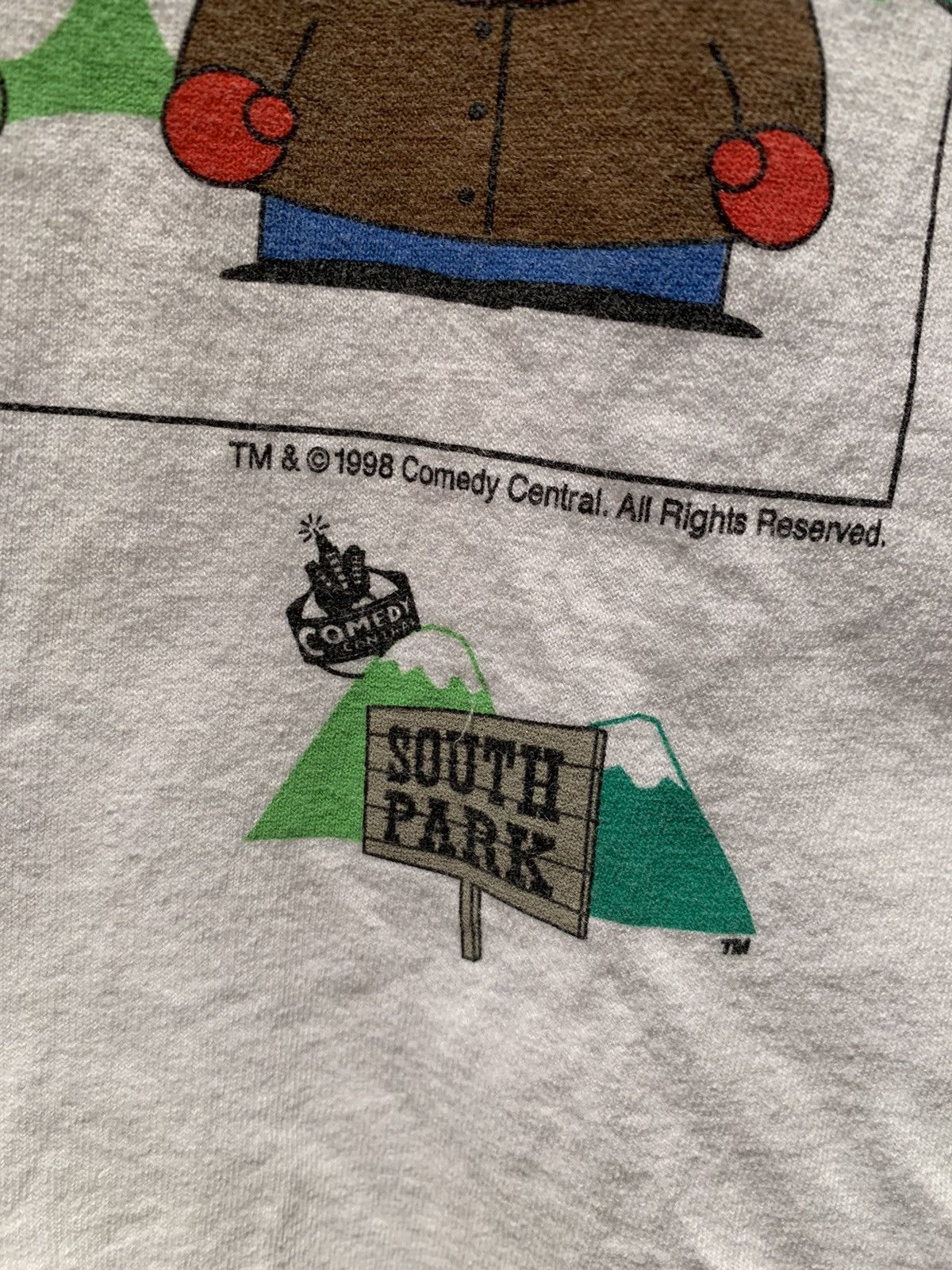 Other × Vintage *RARE* Vintage 1998 South Park TV Show Comedy Central Shirt Size US XL / EU 56 / 4 - 3 Thumbnail