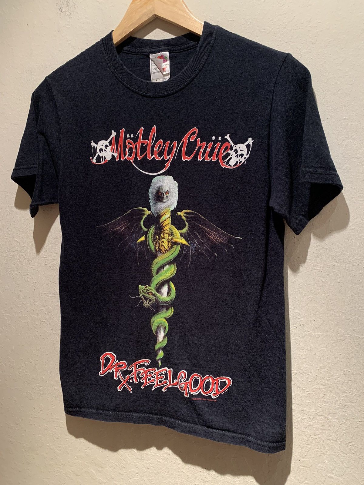 *RARE* Vintage 2003 Mötley Crüe Dr. FeelGood T-Shirt - Small