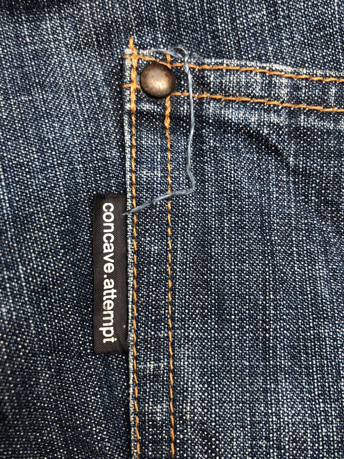 If Six Was Nine × Tornado Mart Concave Flared Denim pants Size US 33 - 11 Thumbnail