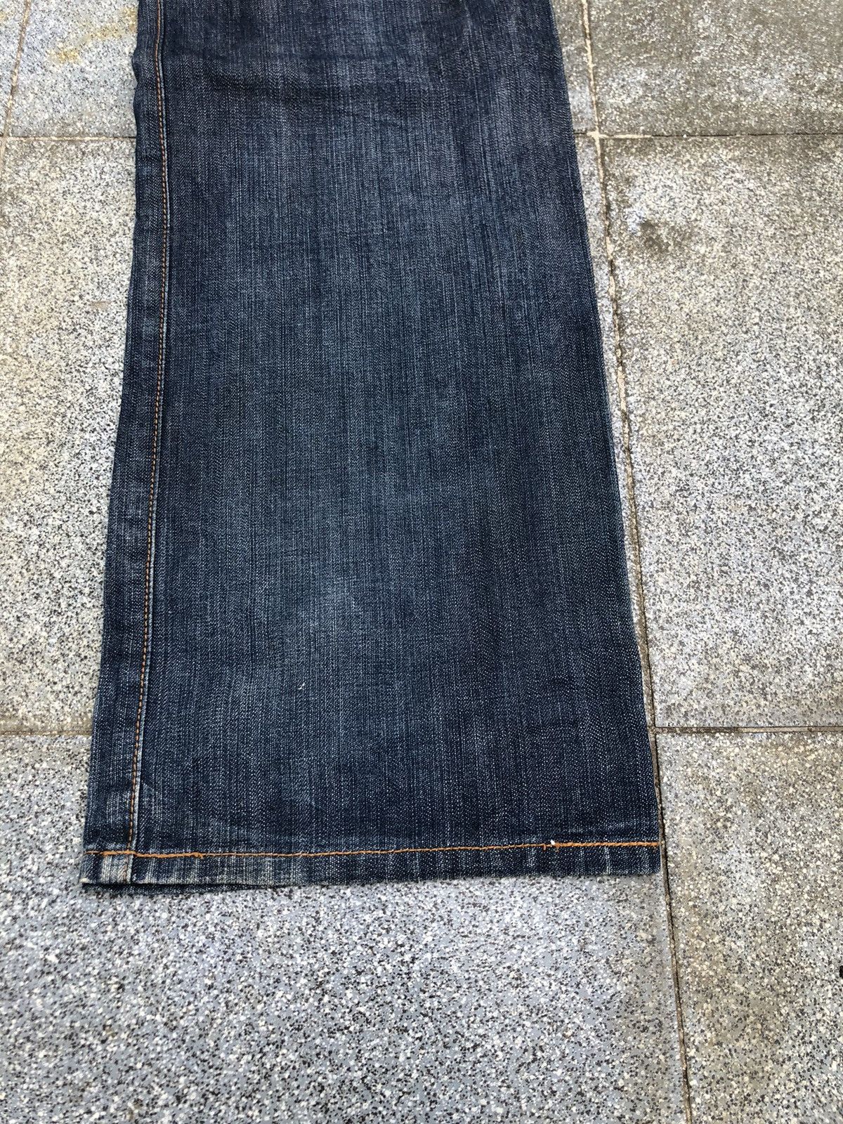 If Six Was Nine × Tornado Mart Concave Flared Denim pants Size US 33 - 6 Thumbnail