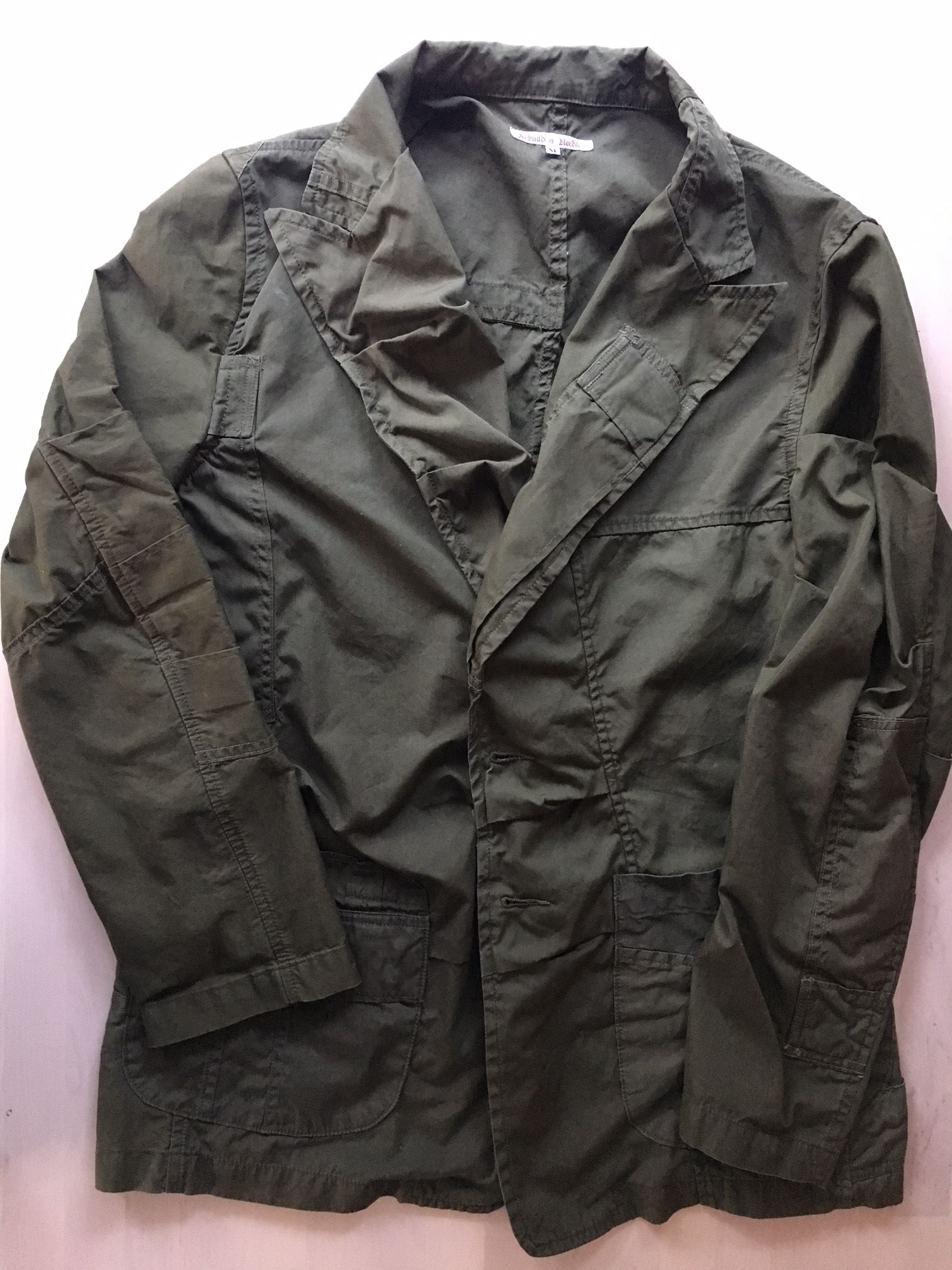 NWT Rebuild peak-lapel jacekt