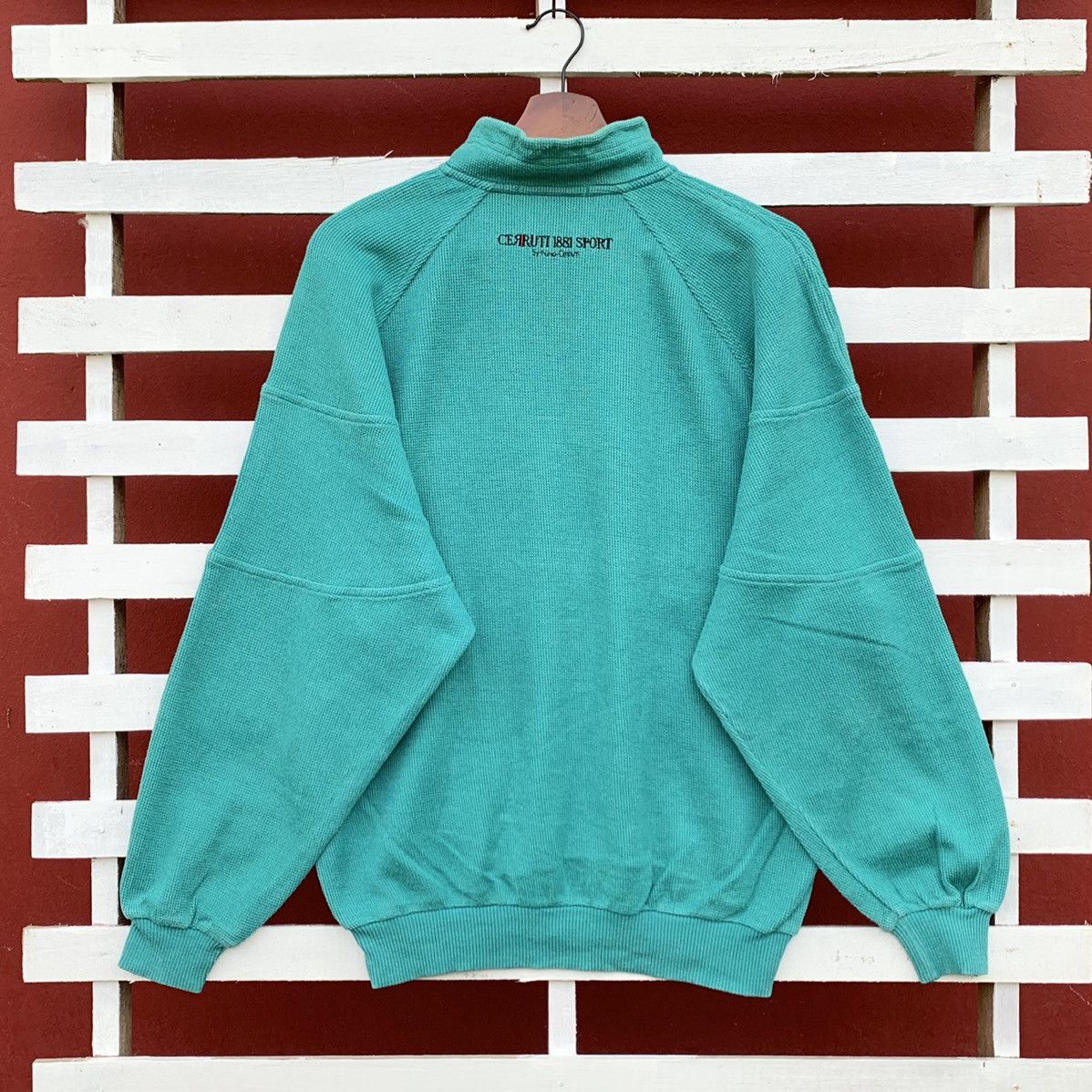 Cerruti 1881 × Vintage Vintage 90s Cerruti 1881 Sport Sweatshirt Size US M / EU 48-50 / 2 - 2 Thumbnail