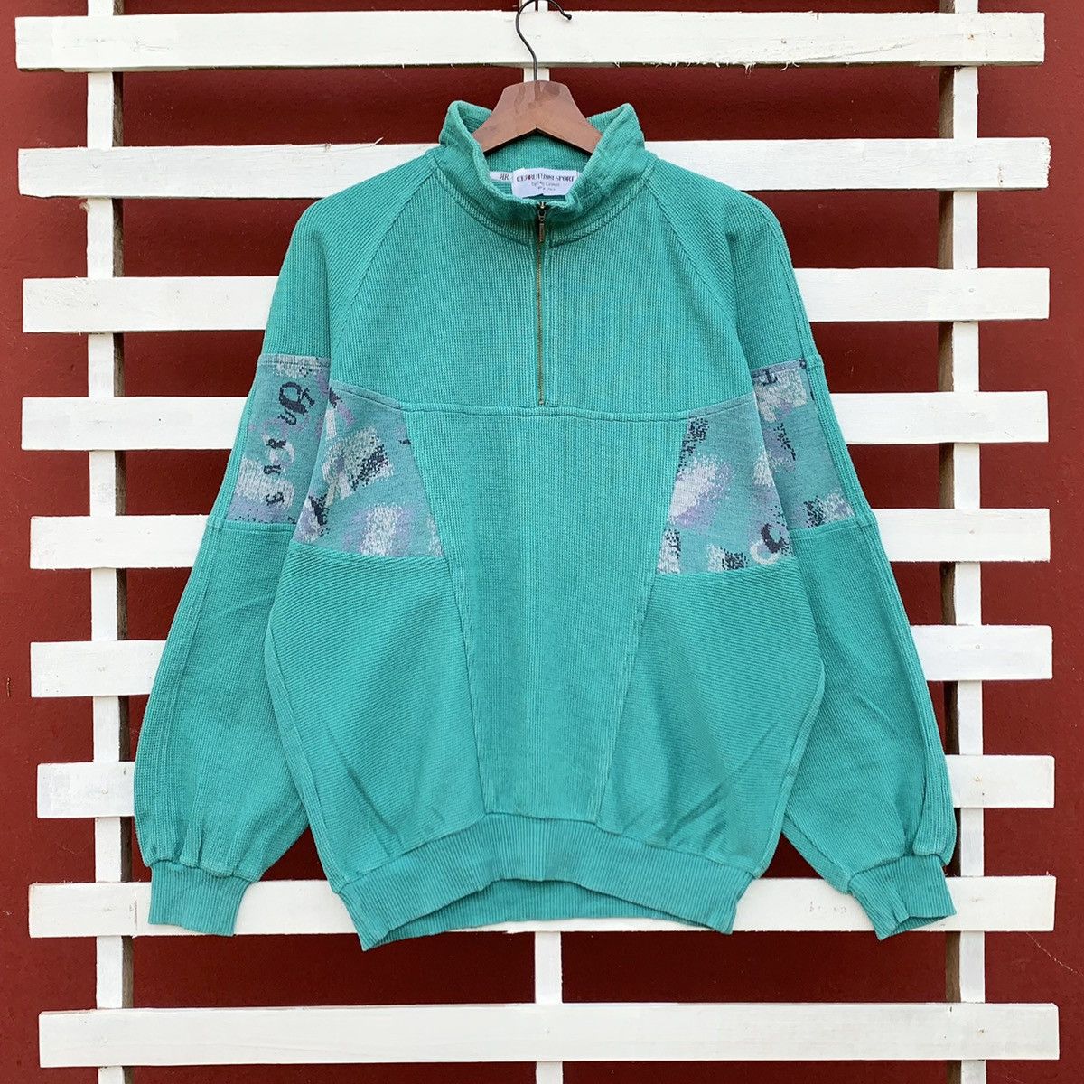 Cerruti 1881 × Vintage Vintage 90s Cerruti 1881 Sport Sweatshirt Size US M / EU 48-50 / 2 - 1 Thumbnail