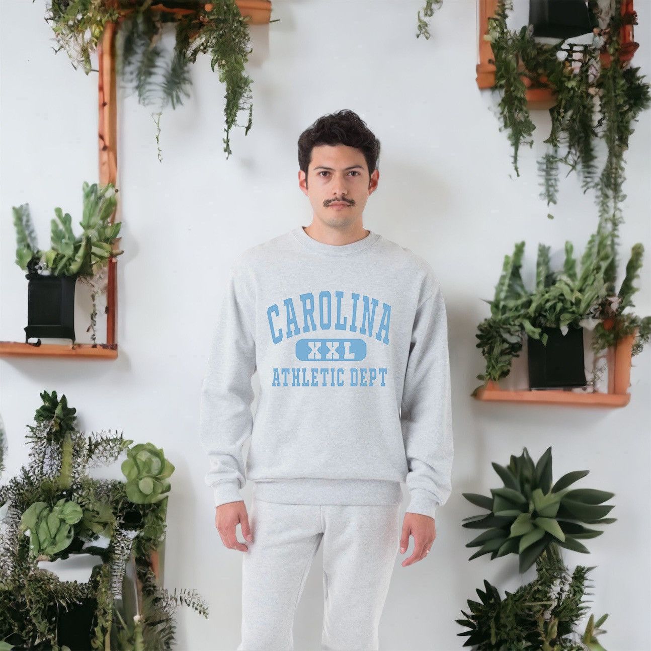 Vintage UNC North Carolina Tar Heels Athletic Dept crewneck Size US XL / EU 56 / 4 - 2 Thumbnail