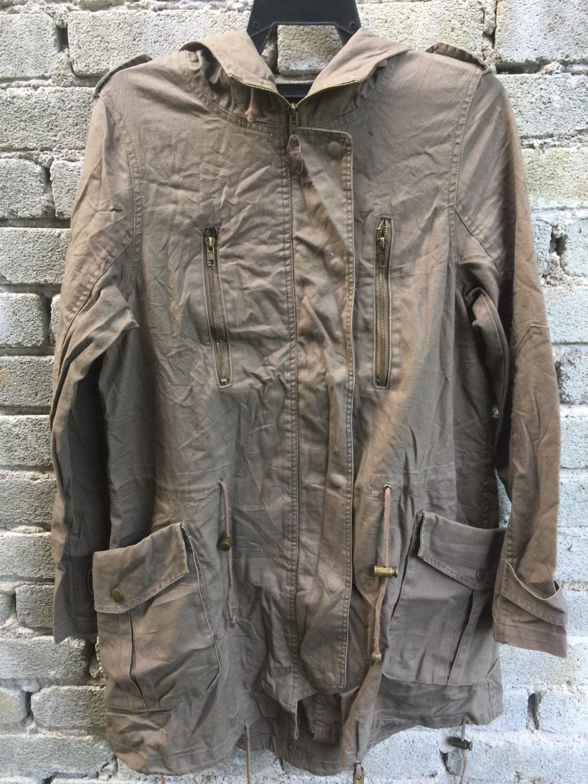 Japanese Brand Hudson Nice Design Parka Jacket GOA Style Size US S / EU 44-46 / 1 - 1 Thumbnail