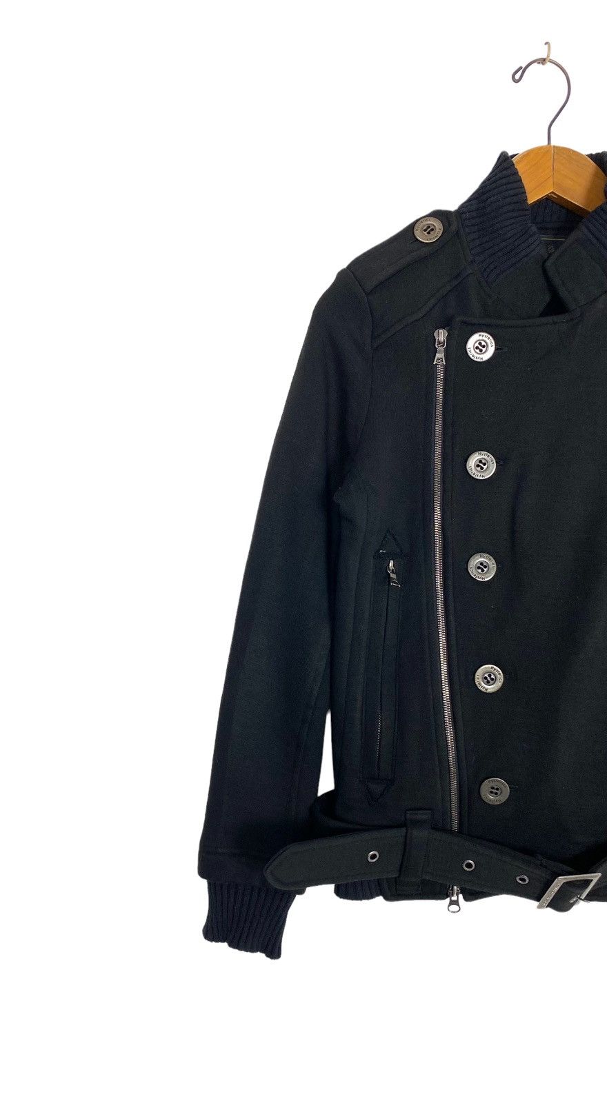 Hysteric Glamour Rare‼️ Hysteric Glamour Belted Wool Jacket Made in Japan Size US XS / EU 42 / 0 - 4 Thumbnail