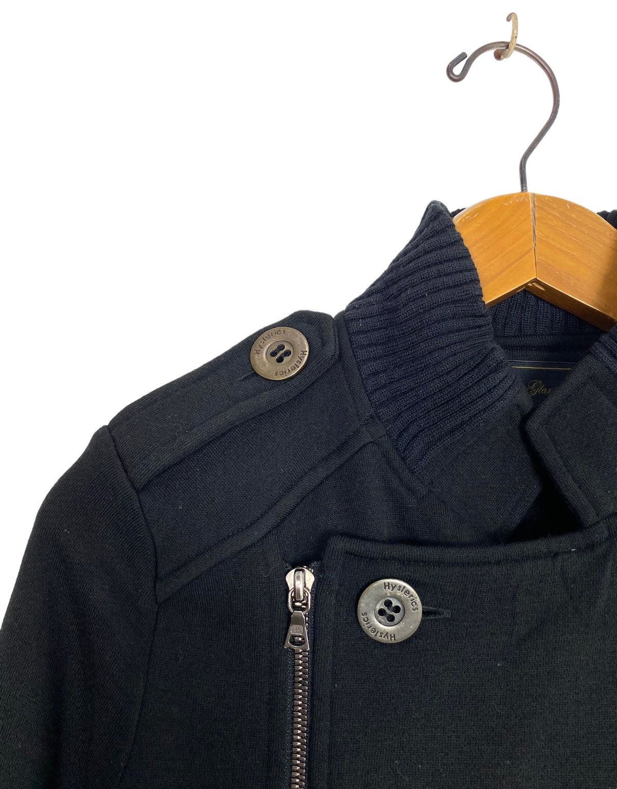 Hysteric Glamour Rare‼️ Hysteric Glamour Belted Wool Jacket Made in Japan Size US XS / EU 42 / 0 - 6 Thumbnail