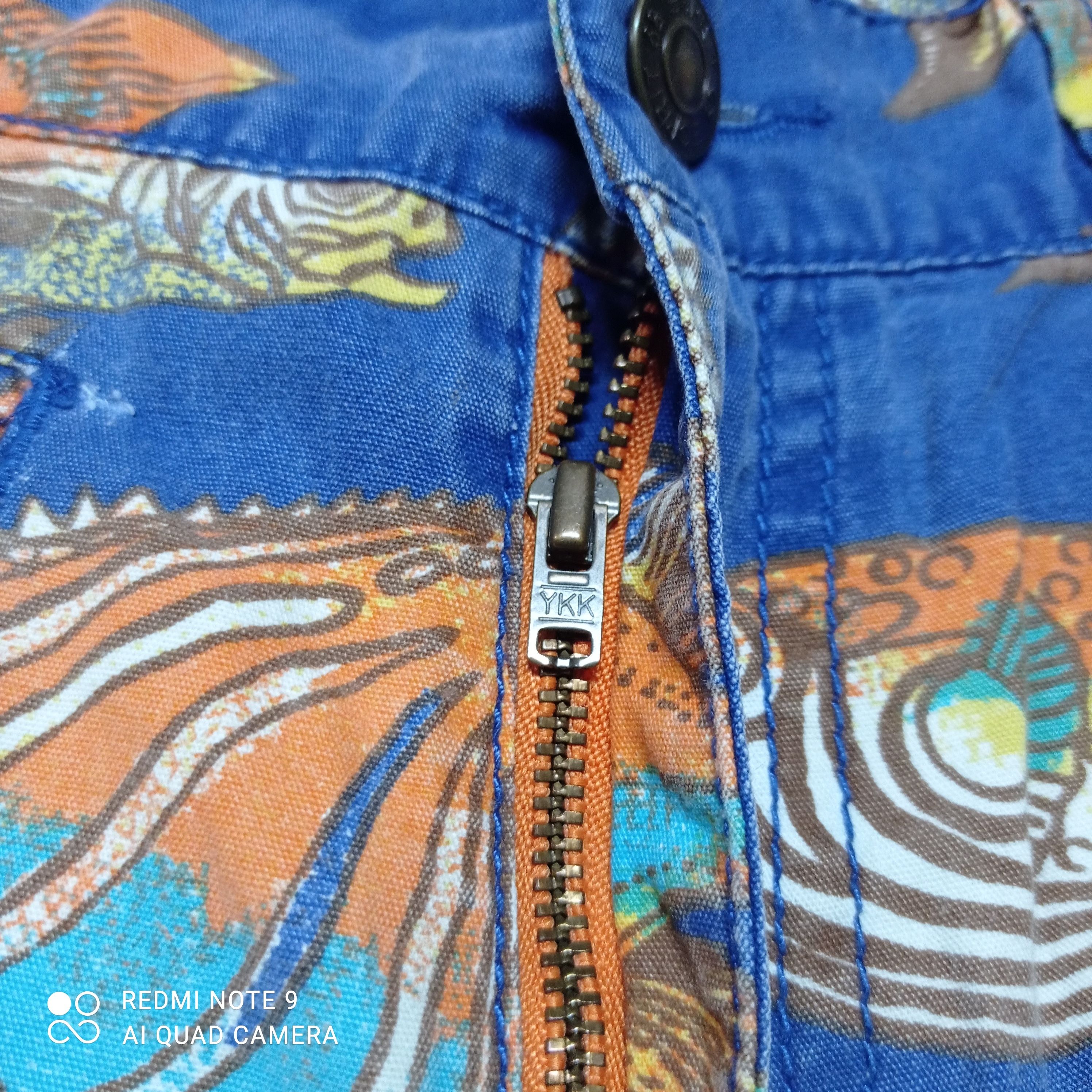 Esprit Esprit fullprint ocean fish rare art pants Size US 29 - 12 Thumbnail