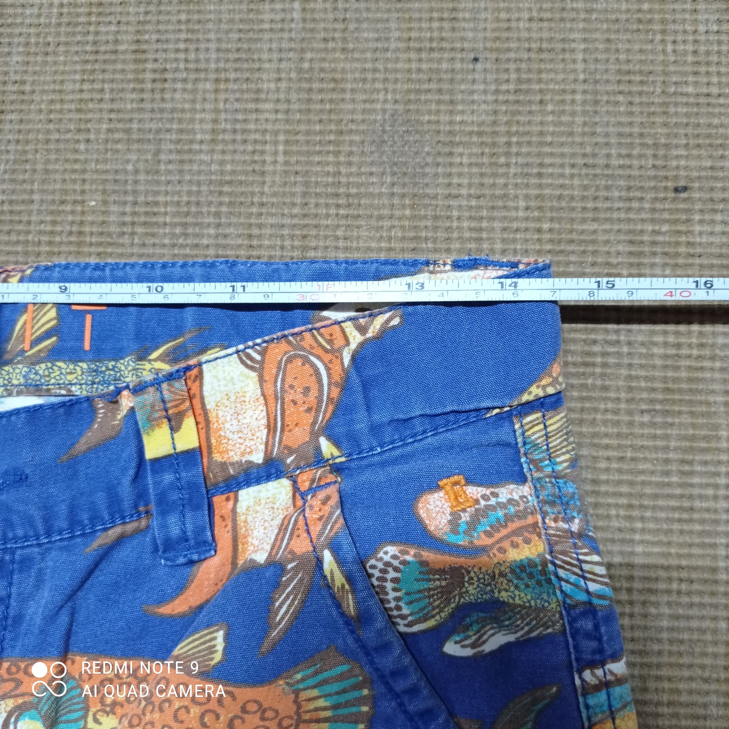 Esprit Esprit fullprint ocean fish rare art pants Size US 29 - 10 Thumbnail