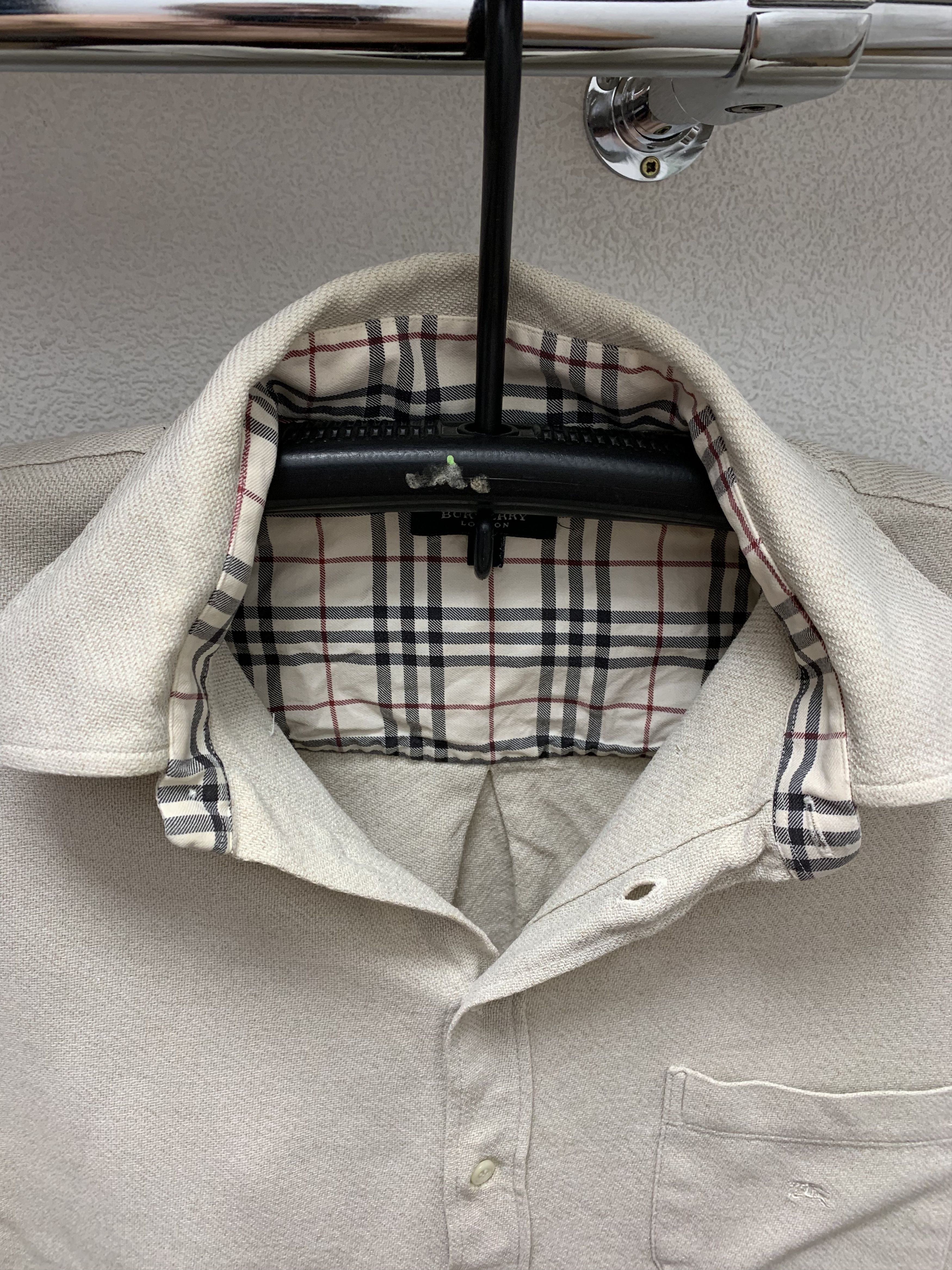 Burberry Burberry London shirt L size nova check monogram Size US L / EU 52-54 / 3 - 6 Thumbnail