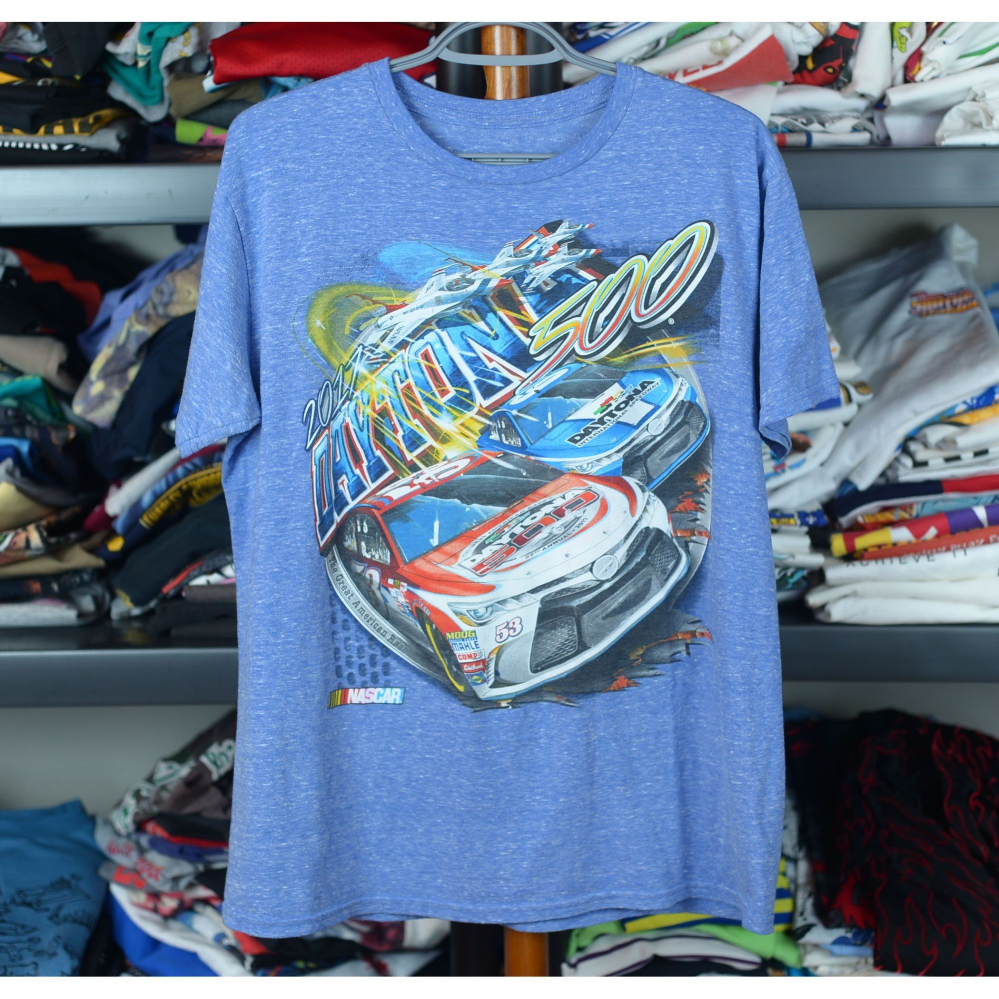 Nascar Sunday Speedway Men's T-Shirt