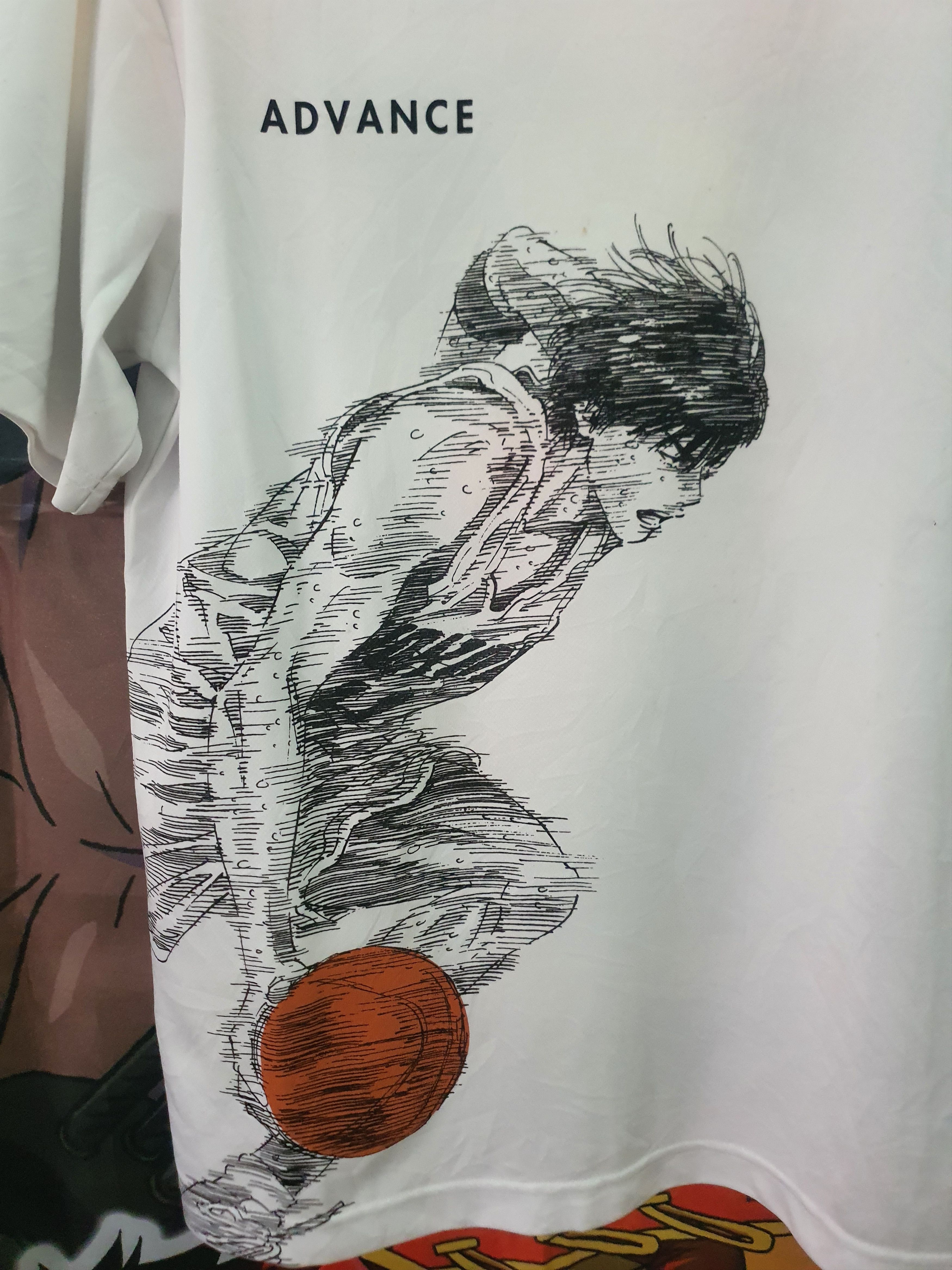 Anime Rare Rukawa Kaede x Slamdunk anime shirt Size US M / EU 48-50 / 2 - 3 Thumbnail
