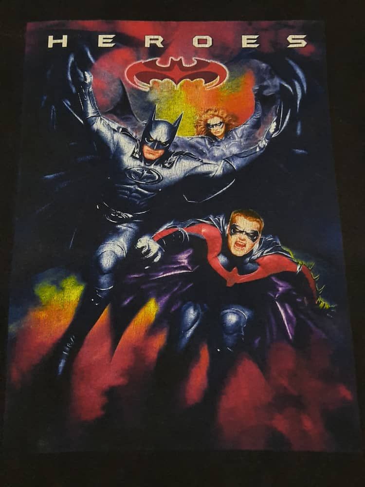 DC Comics × Vintage Vintage Batman And Robin DC Comics Superhereos Tee Size US L / EU 52-54 / 3 - 3 Thumbnail