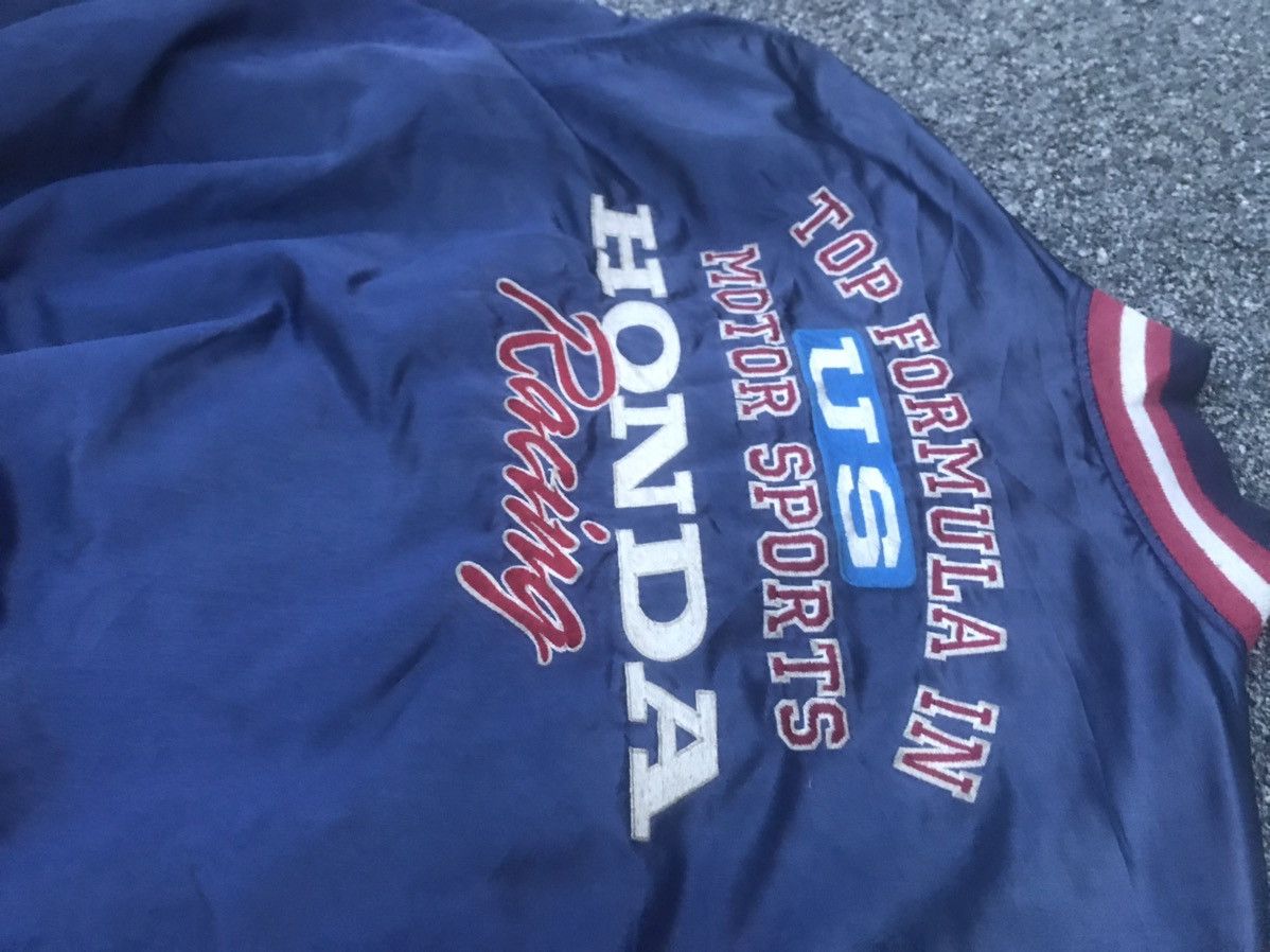 Honda × Sports Specialties Vtg 80’s Honda Racing Powered Varsity Jacket Size US M / EU 48-50 / 2 - 11 Thumbnail
