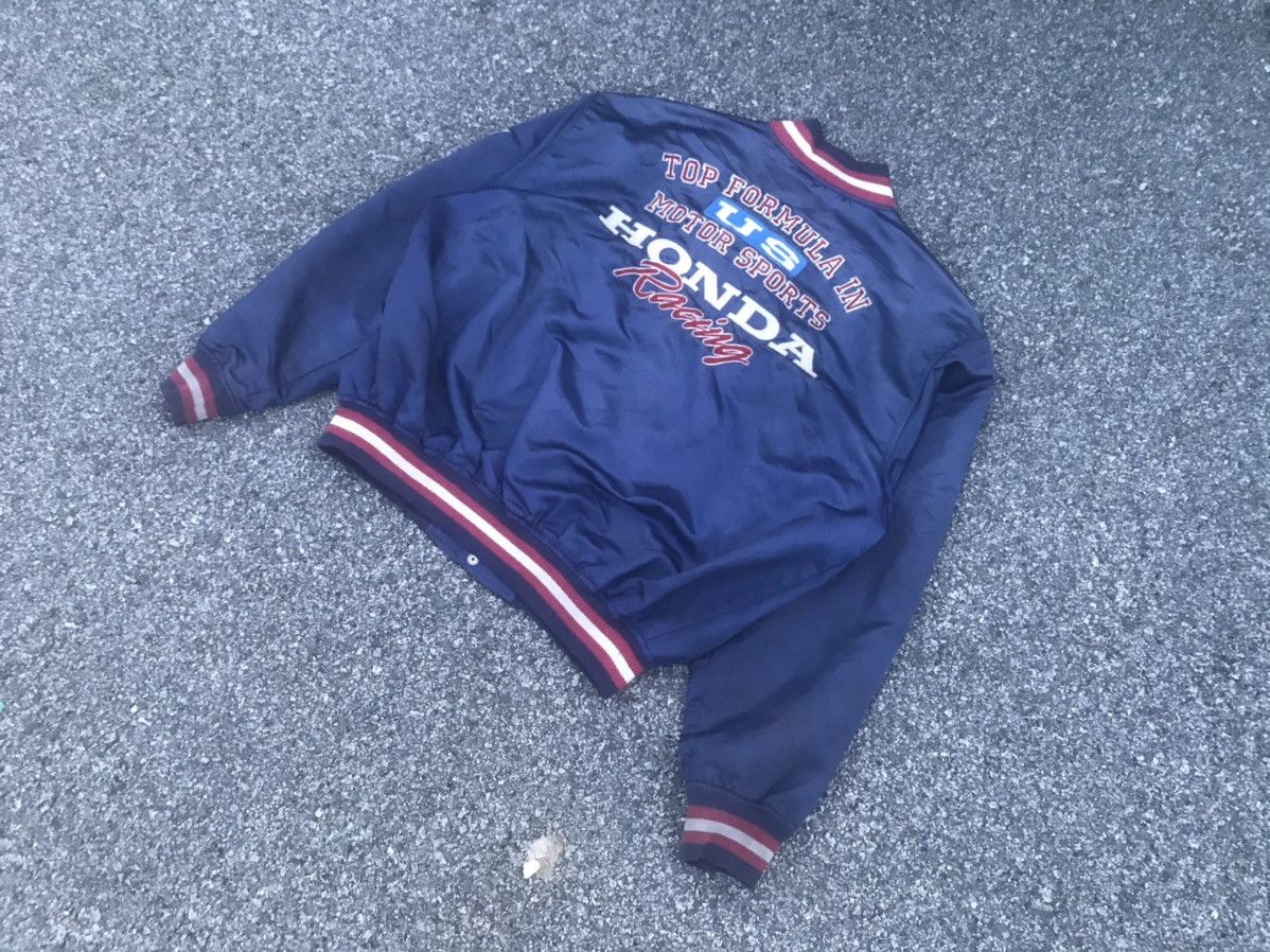 Honda × Sports Specialties Vtg 80’s Honda Racing Powered Varsity Jacket Size US M / EU 48-50 / 2 - 10 Thumbnail