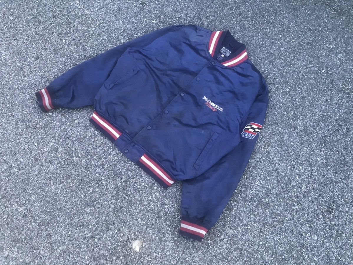 Honda × Sports Specialties Vtg 80’s Honda Racing Powered Varsity Jacket Size US M / EU 48-50 / 2 - 5 Thumbnail